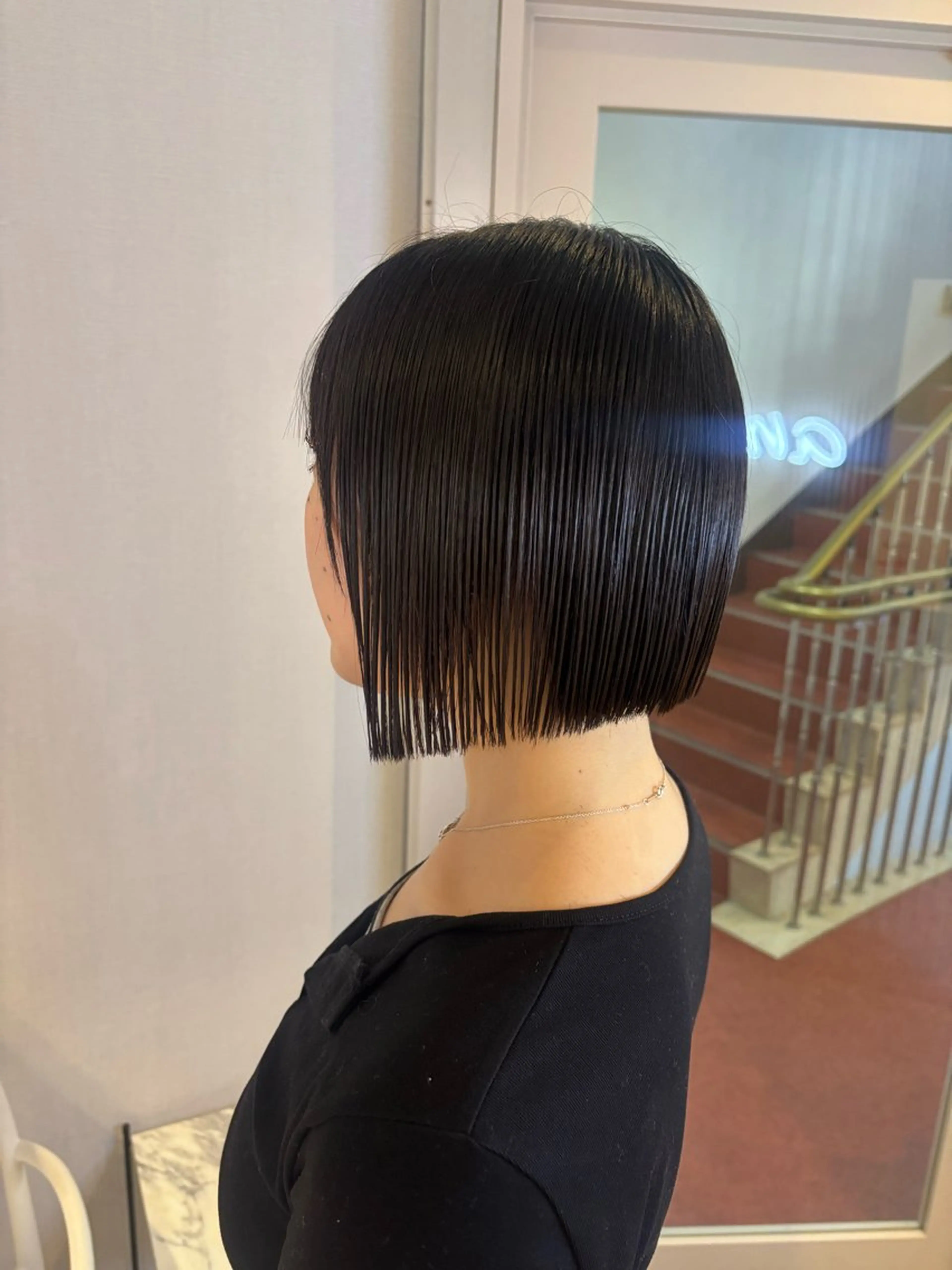 カット misuzu/名古屋 /酸性ストレート🎀のヘアスタイル