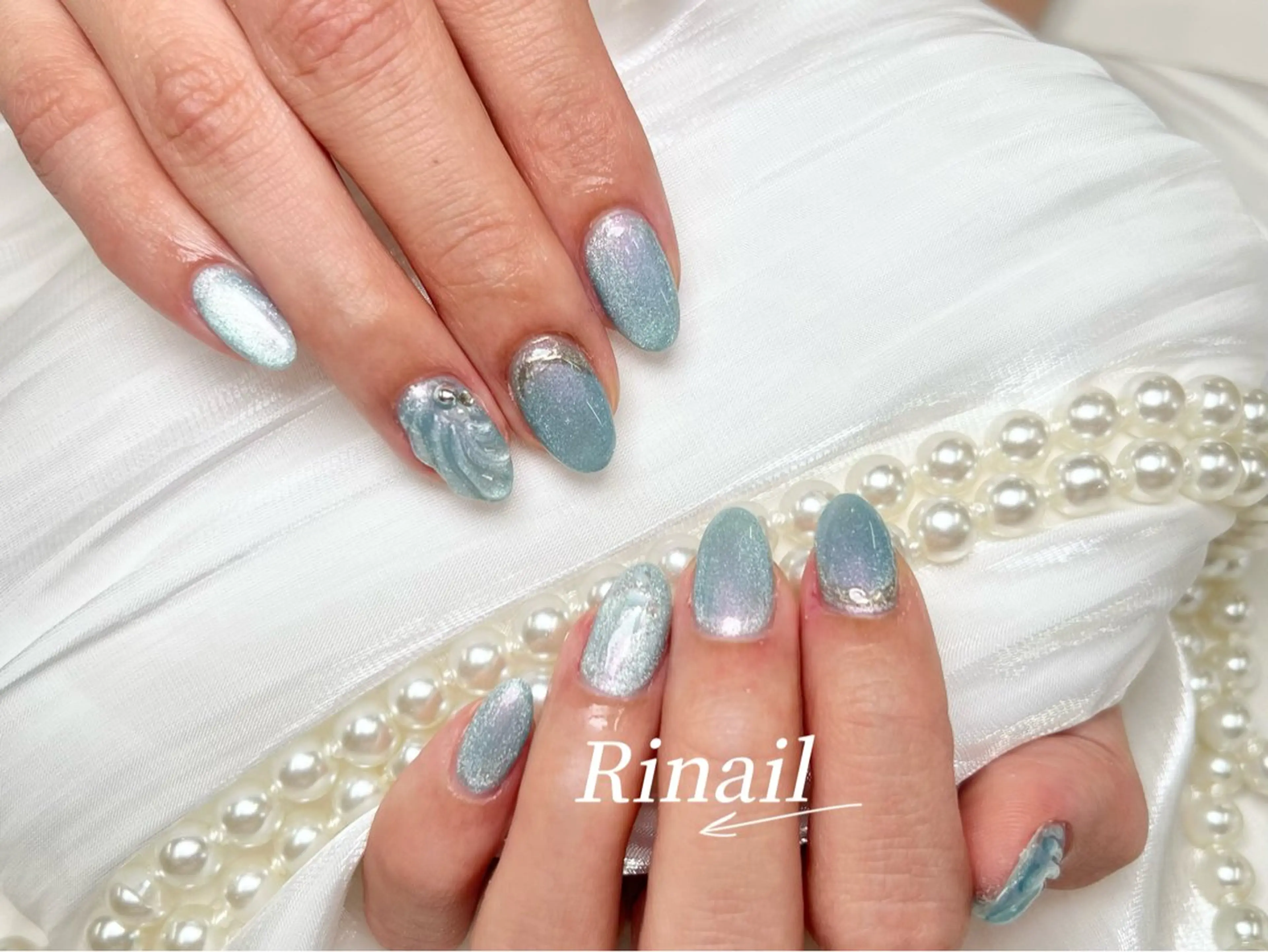 ネイル アートネイル チークネイル 長さ出し フラッシュネイル フットネイル ハンドネイル フットネイル ハンドケア YK Rinのネイルデザイン