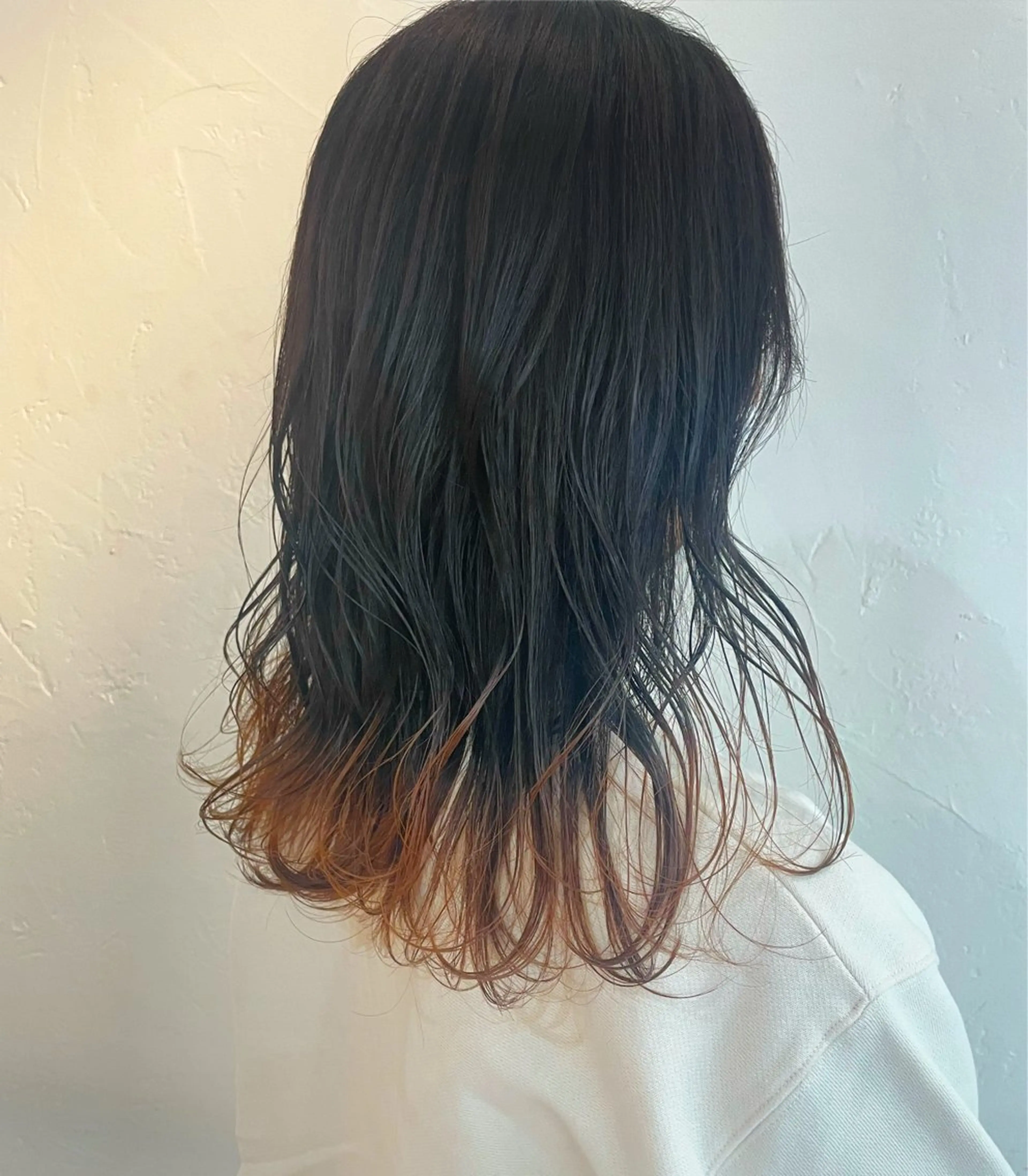 カラー ブリーチ ヘアカラー Sherry/R 三川町　木村祐里奈のヘアスタイル