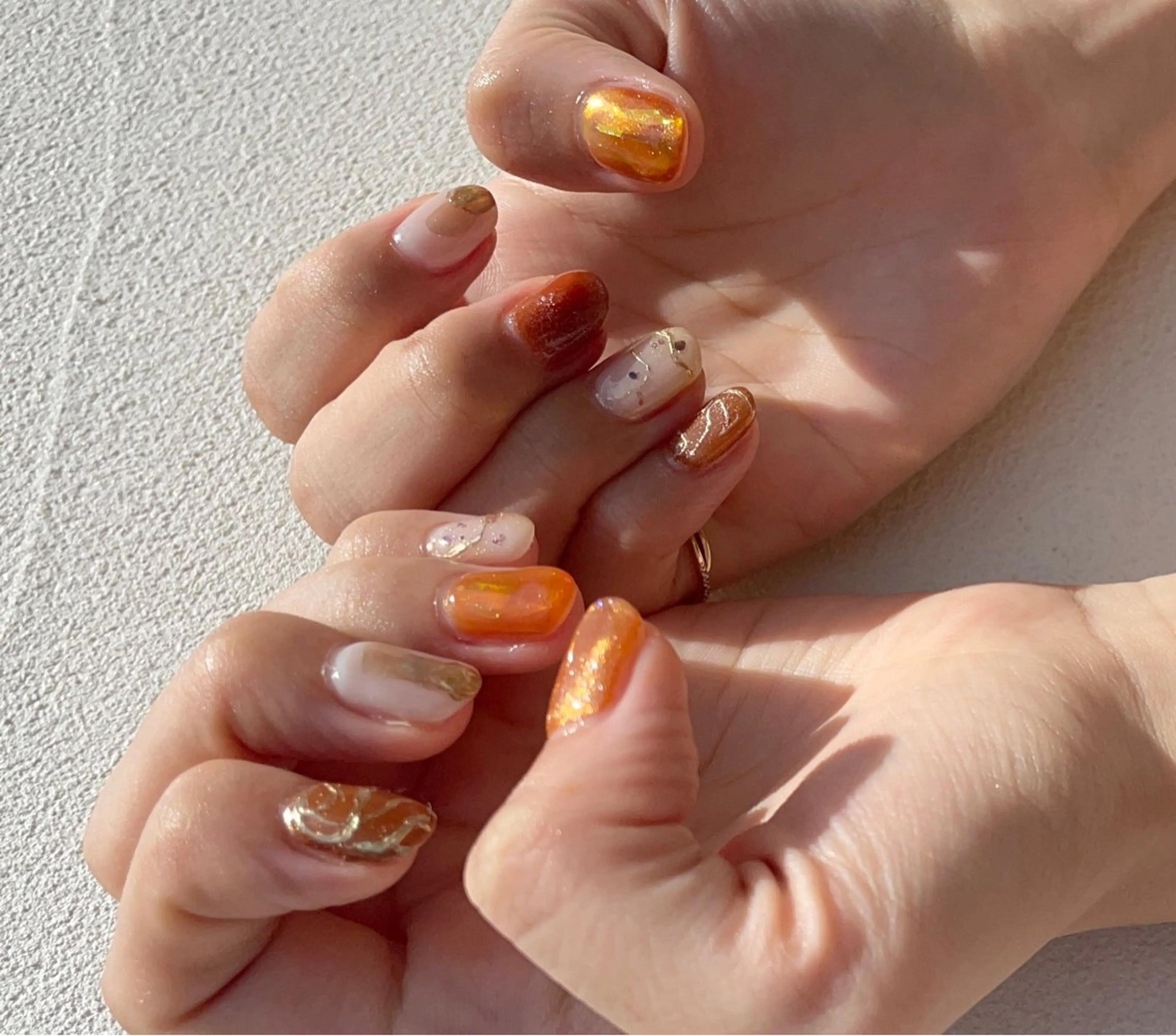 ネイル ハンドネイル フットネイル rebon＊ natsukiのネイルデザイン