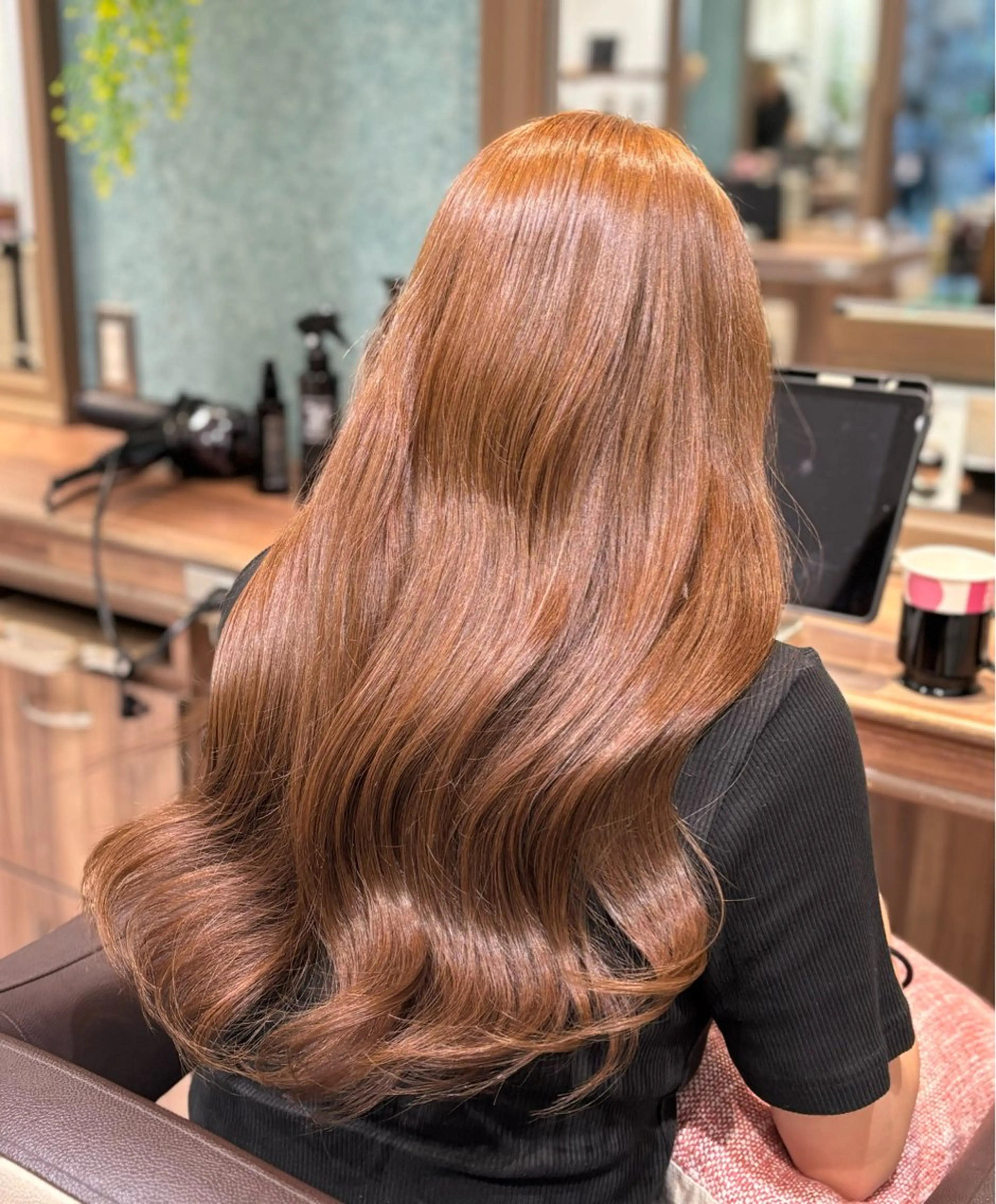 ロング ゆるふわパーマ🌸/ ハイトーン/あゆみのヘアスタイル