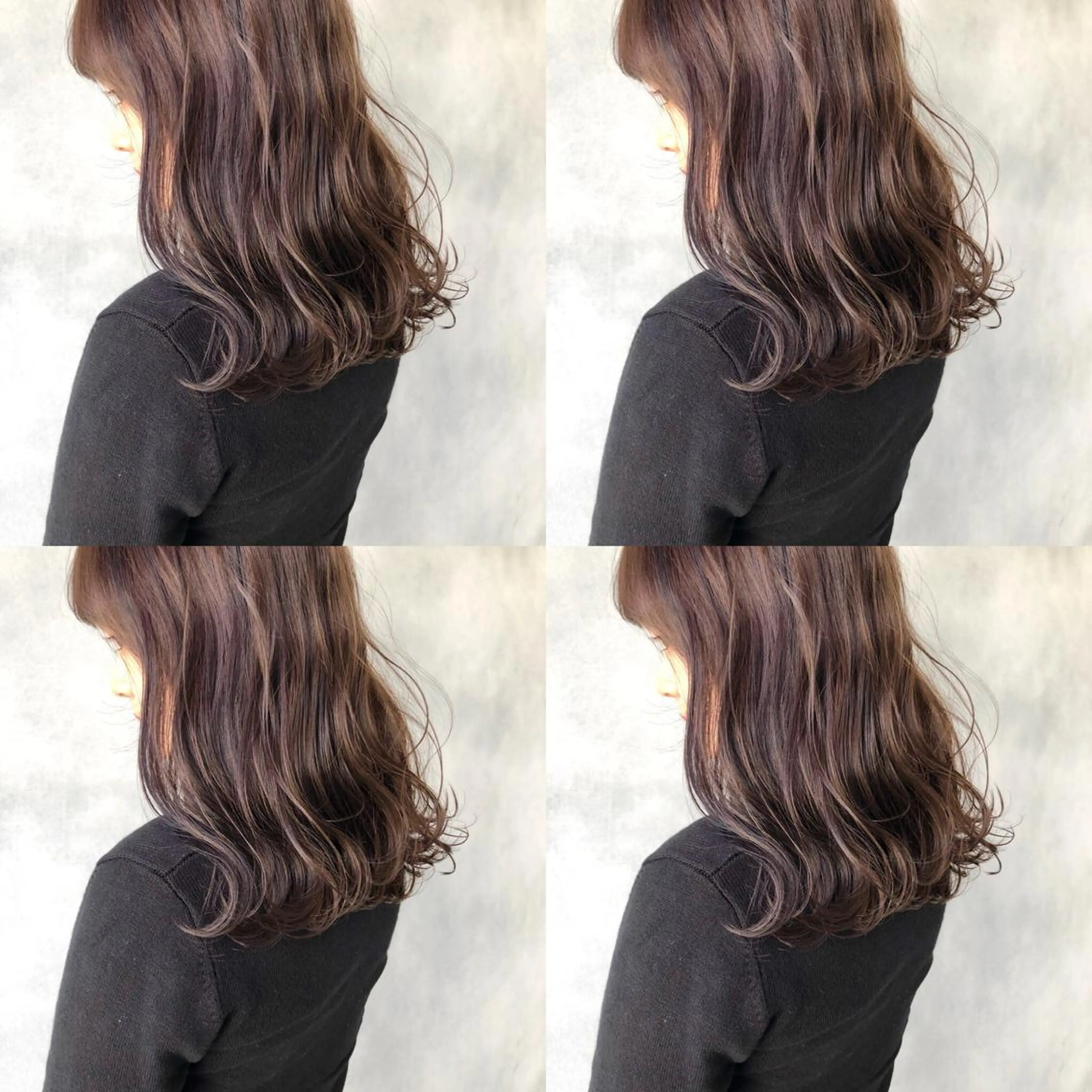 ミディアム ハイライト ヘアカラー トリートメント 小澤大輔 YOLO hairのヘアスタイル
