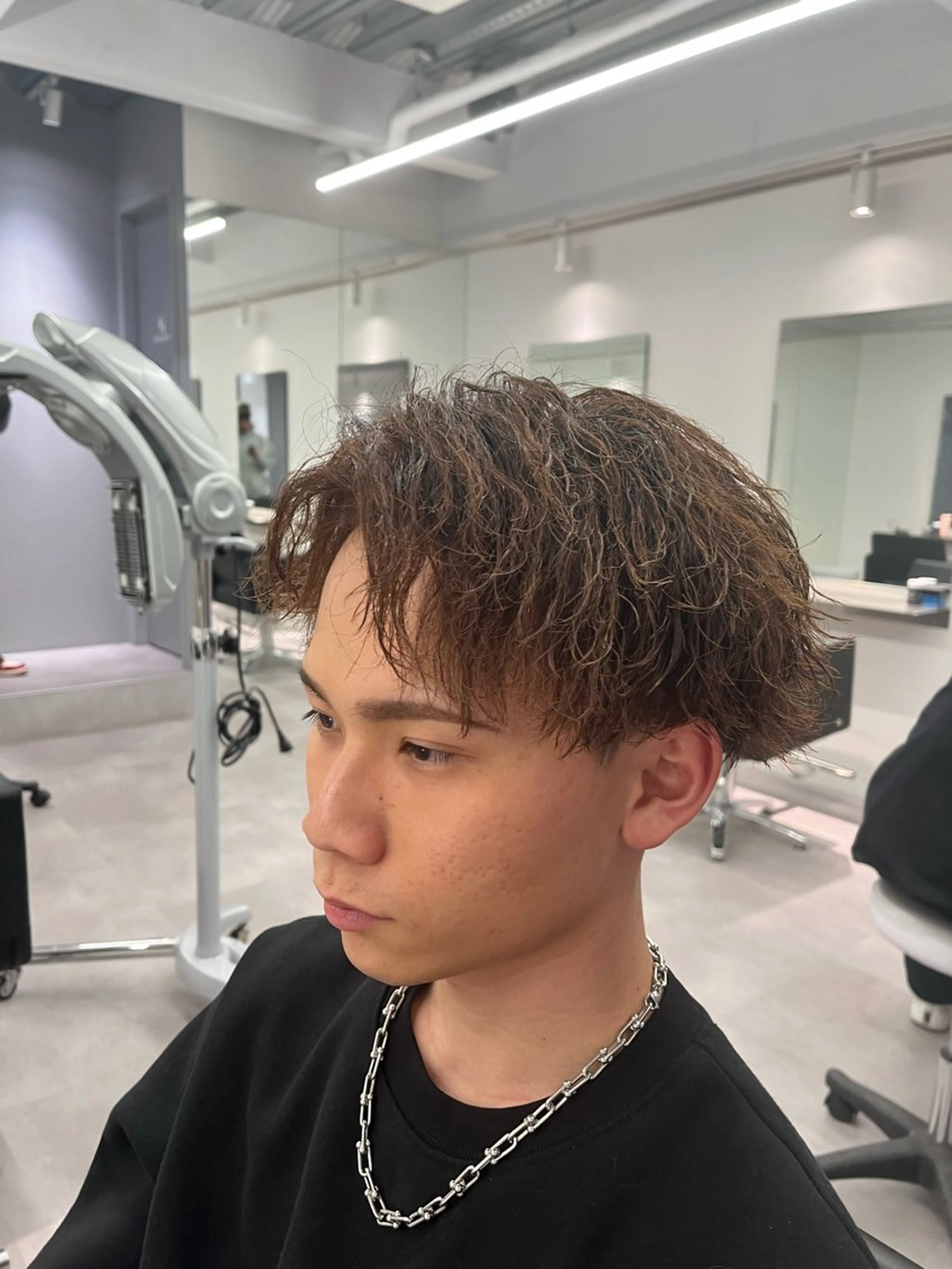 ミディアム パーマ メンズ 🌀大翔/ メンズパーマ🌀のヘアスタイル