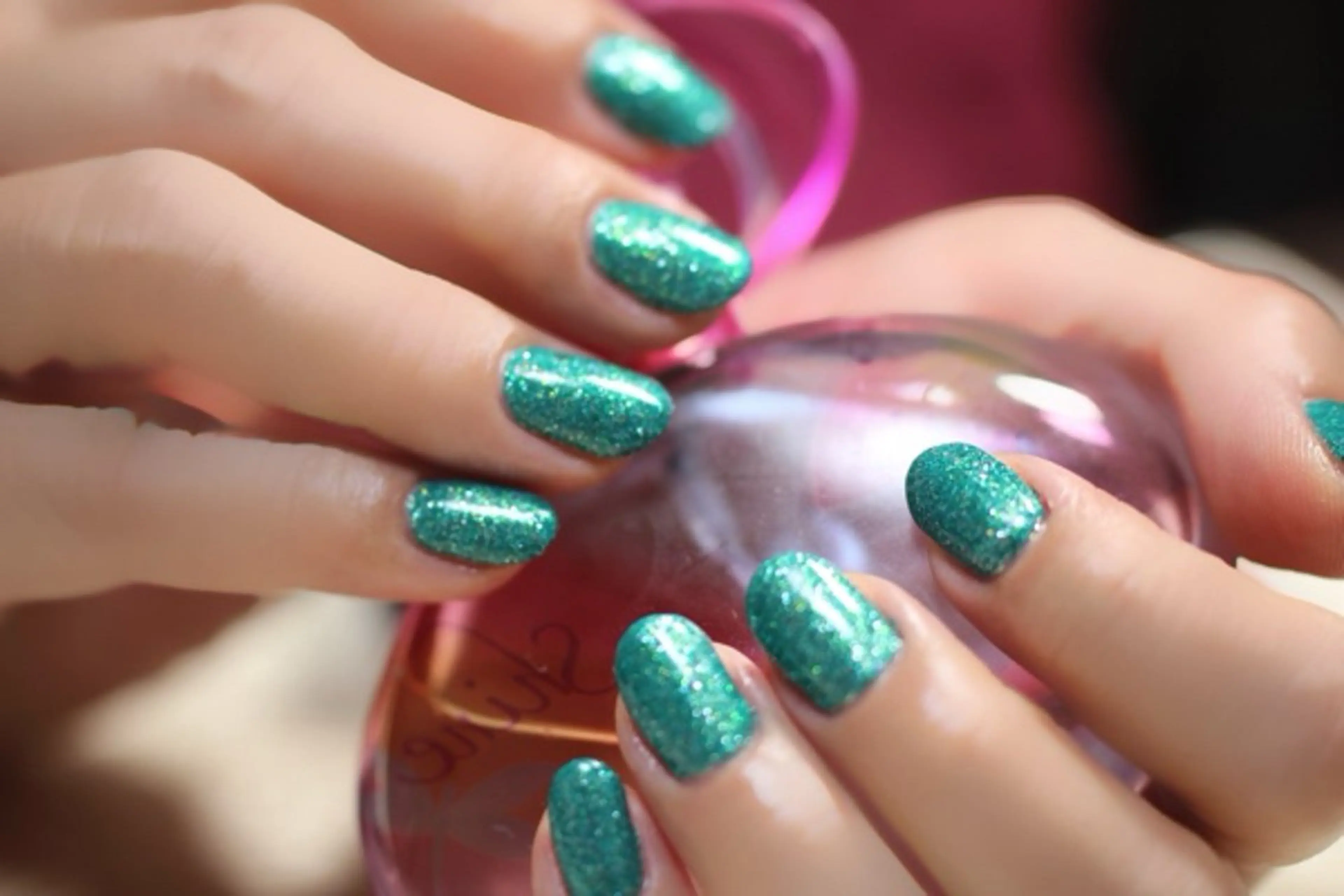 ネイル ジェルネイル ラメ(グリッター) しみ えんのネイルデザイン