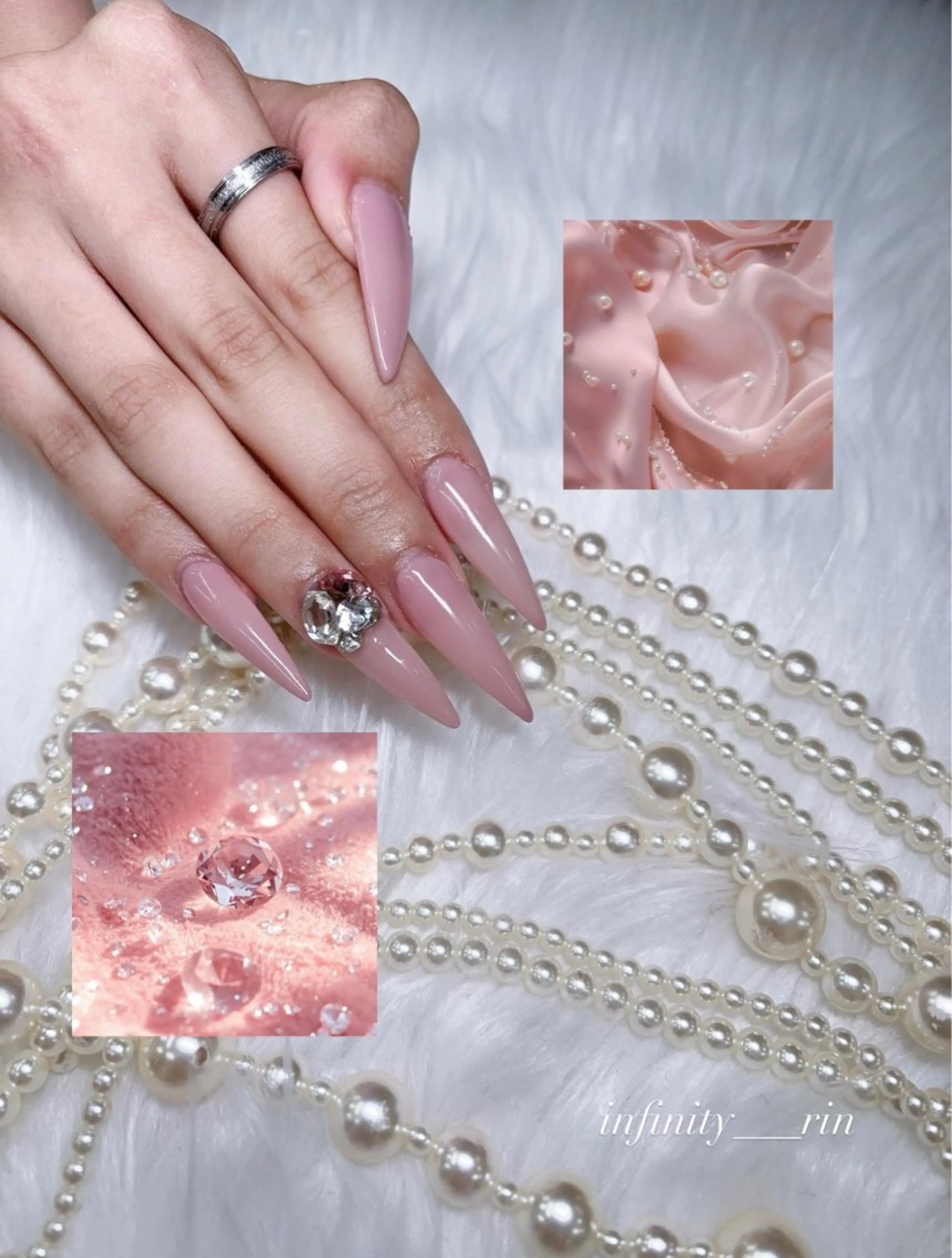 ネイル Rin ⟡.·𝜗𝜚のネイルデザイン