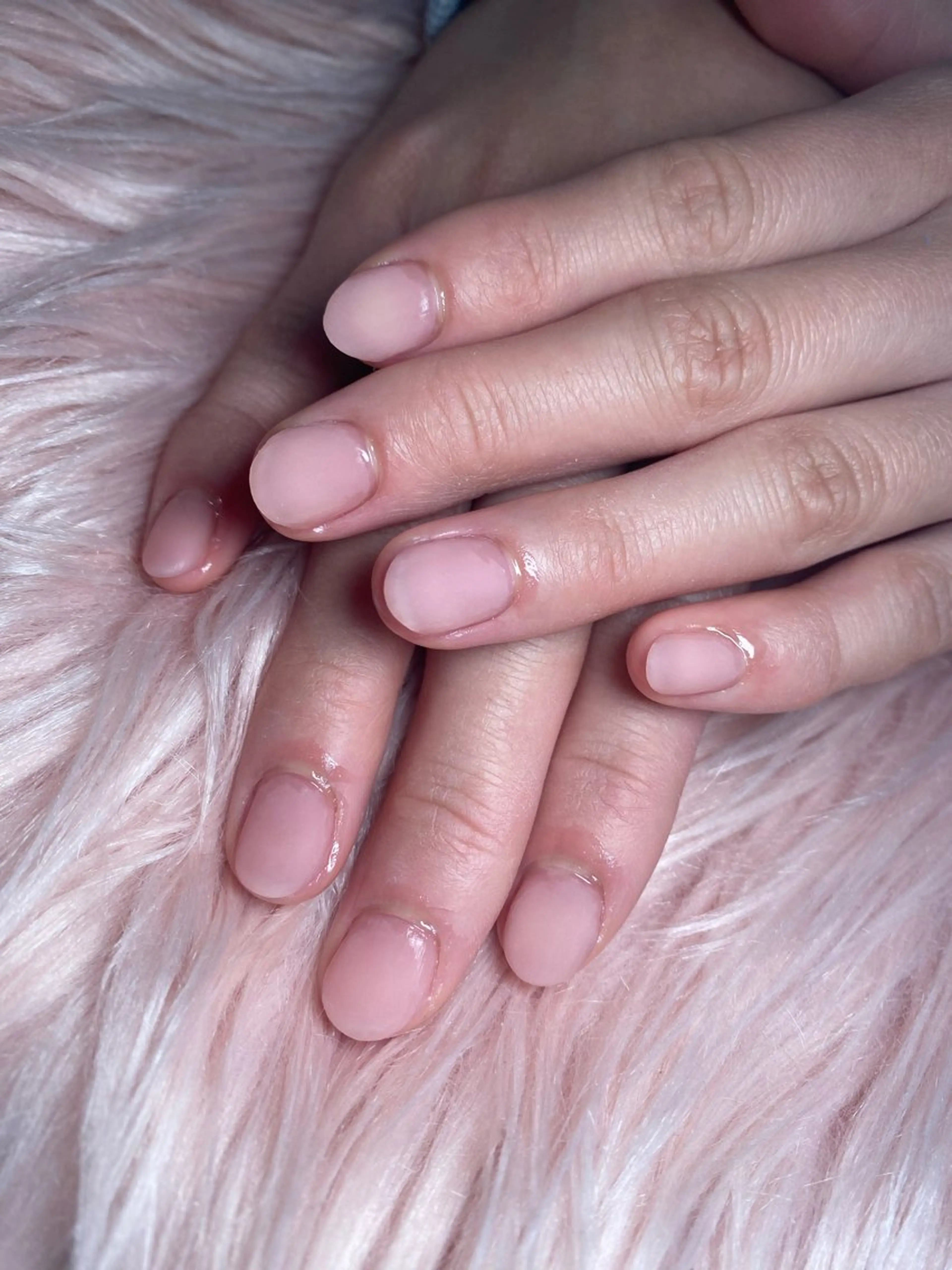 ネイル マットネイル ワンカラーネイル ハンドネイル mille feuilleのネイルデザイン