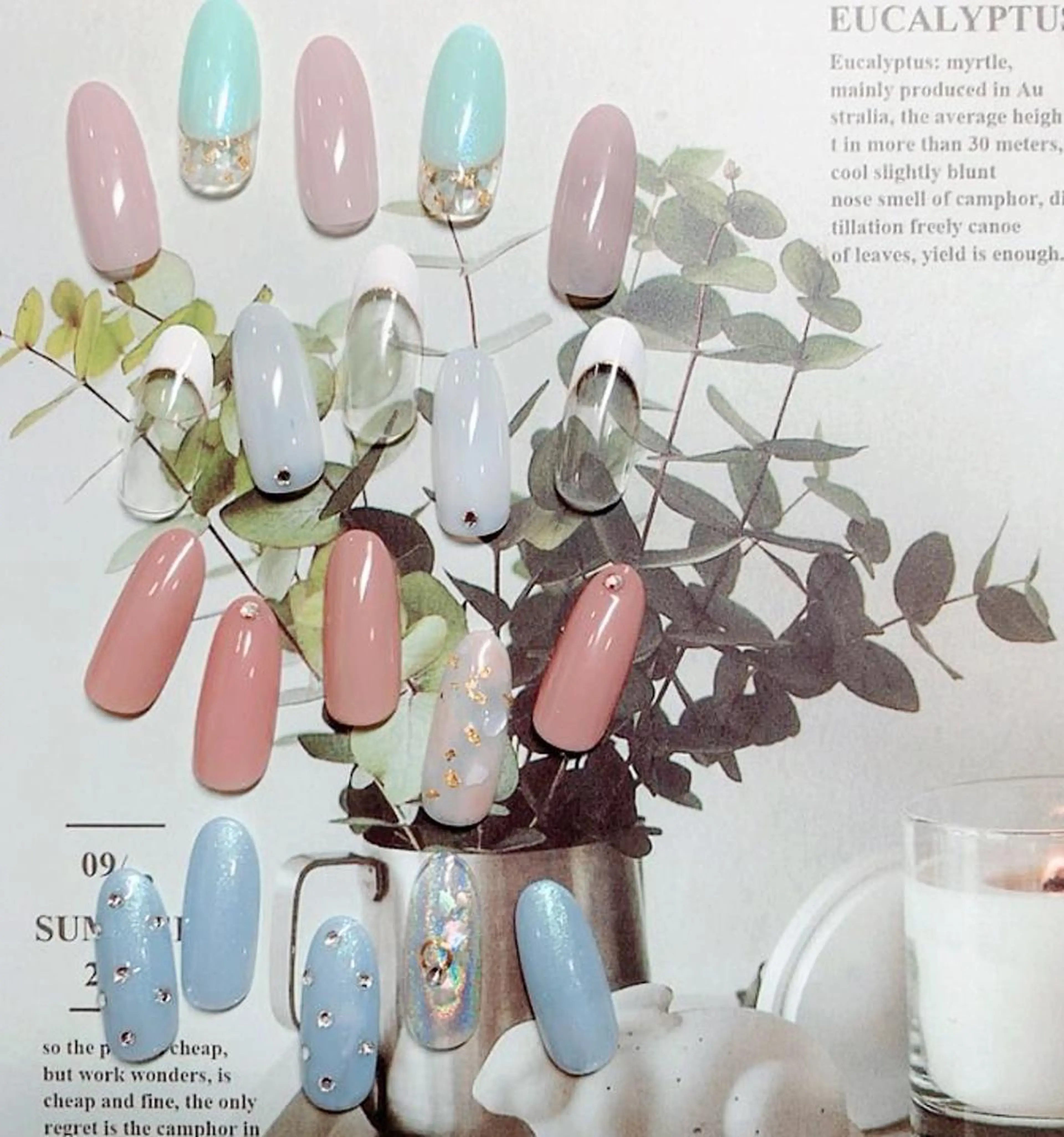 ネイル AB マツエクネイルサロンのネイルデザイン