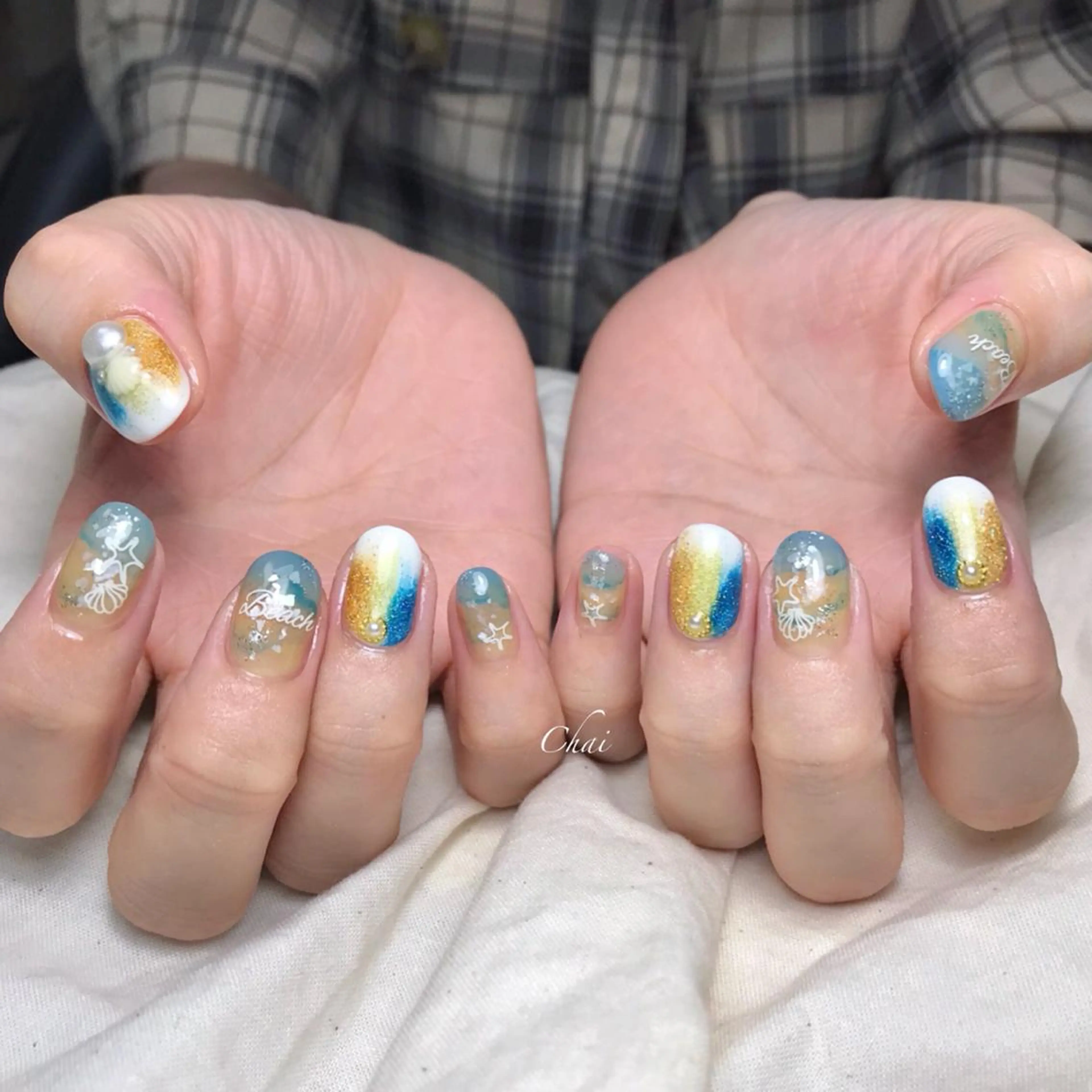 ネイル ハンドネイル 💅chainail _aiのネイルデザイン