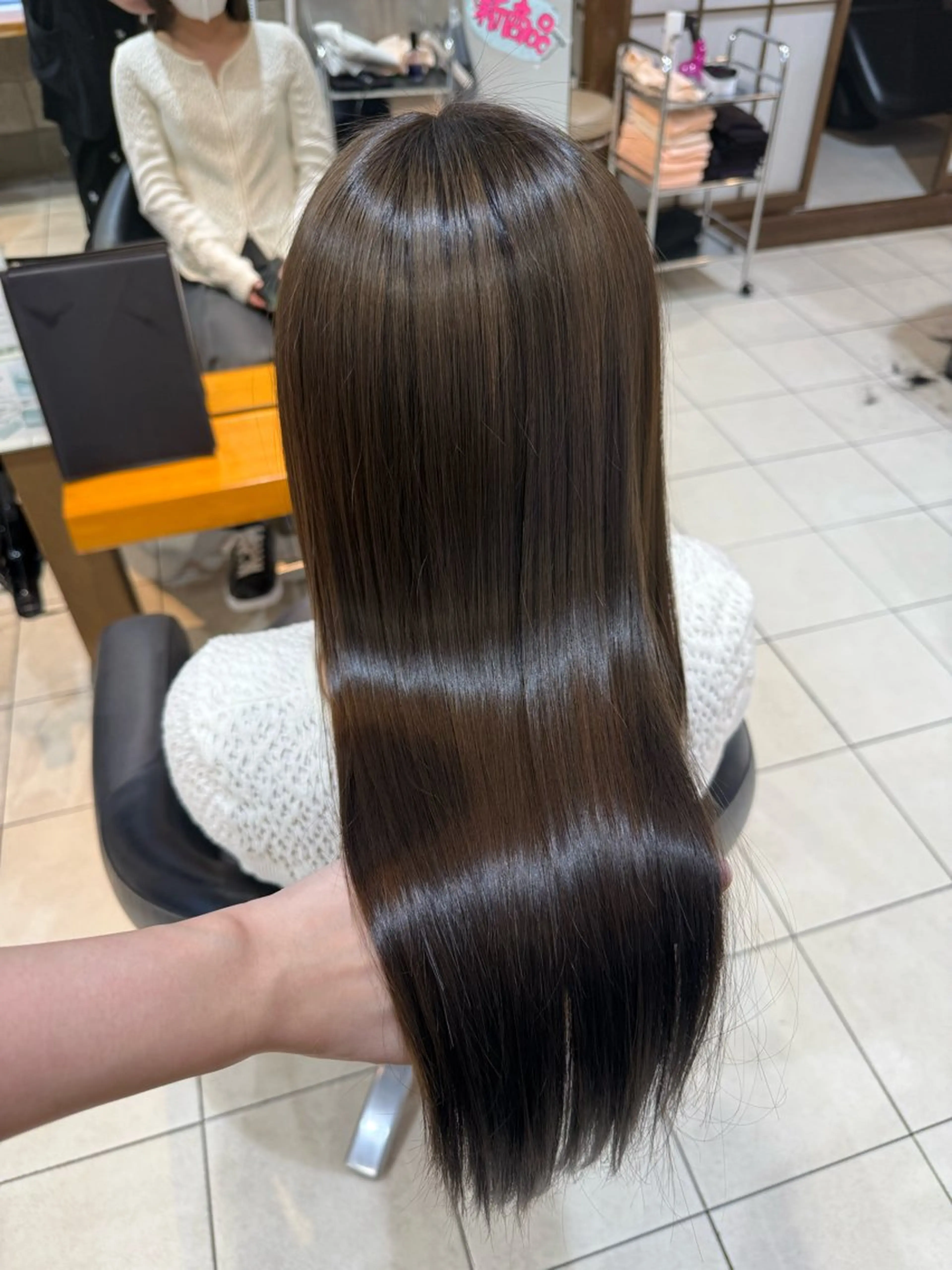 ロング カラー トリートメント ヘアカラー トリートメント 髪質改善/艶髪/大竹 穂香🦉のヘアスタイル