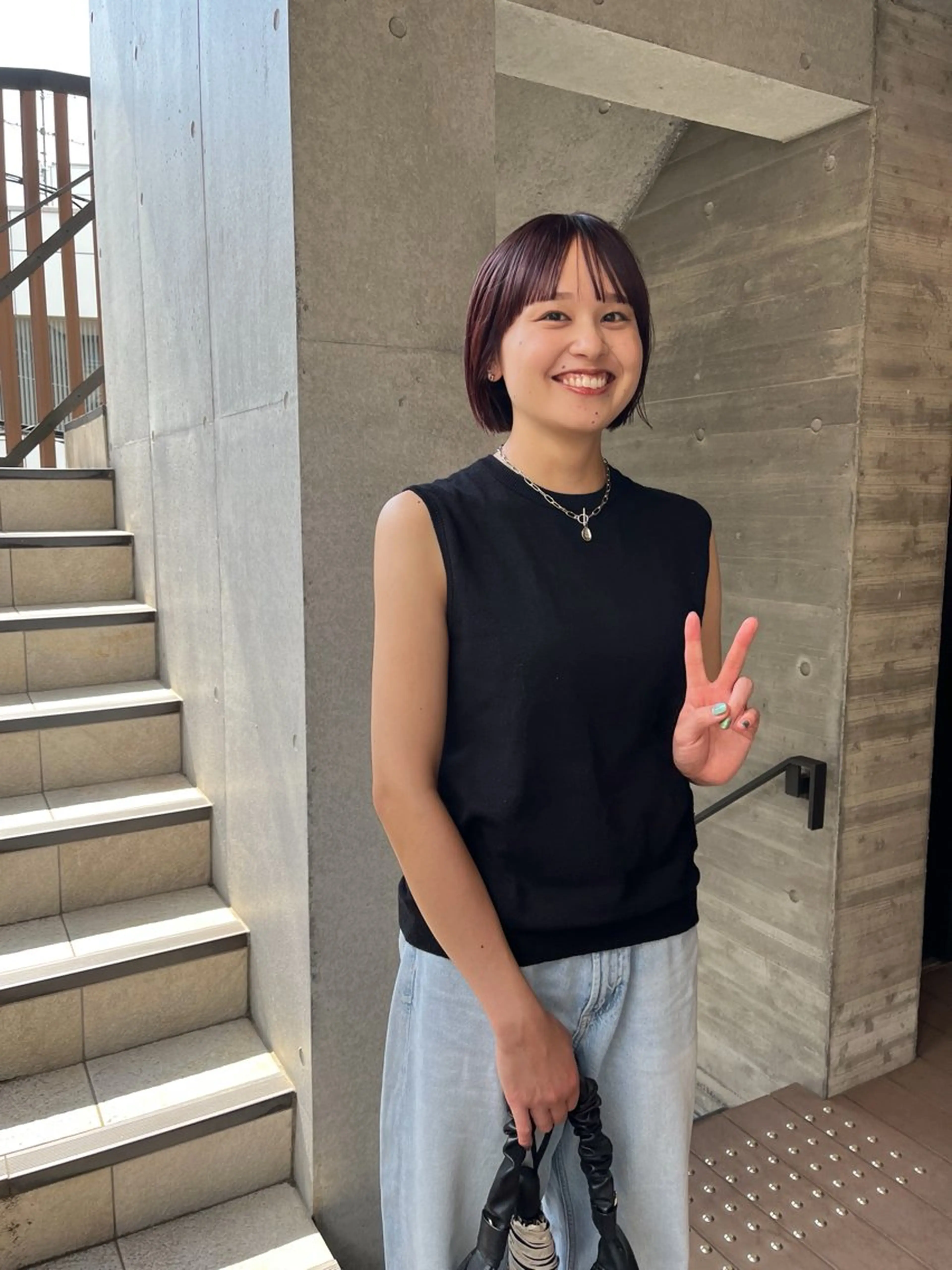 ショート カラー 暖色/パーマ 🌼クニトウメイのヘアスタイル