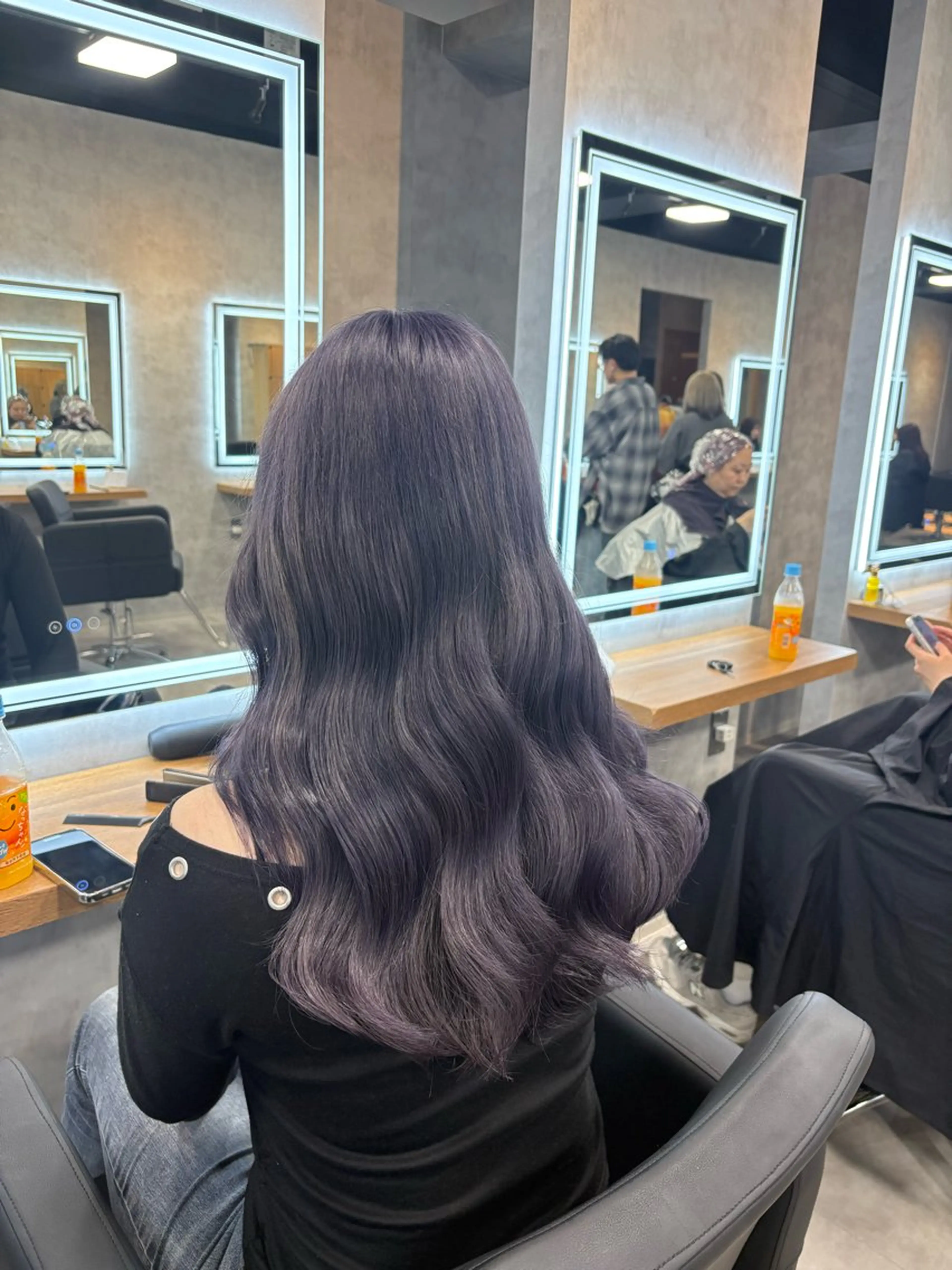 セミロング カラー ヘアカラー 神谷勇太/ 札幌透明感カラー特化のヘアスタイル