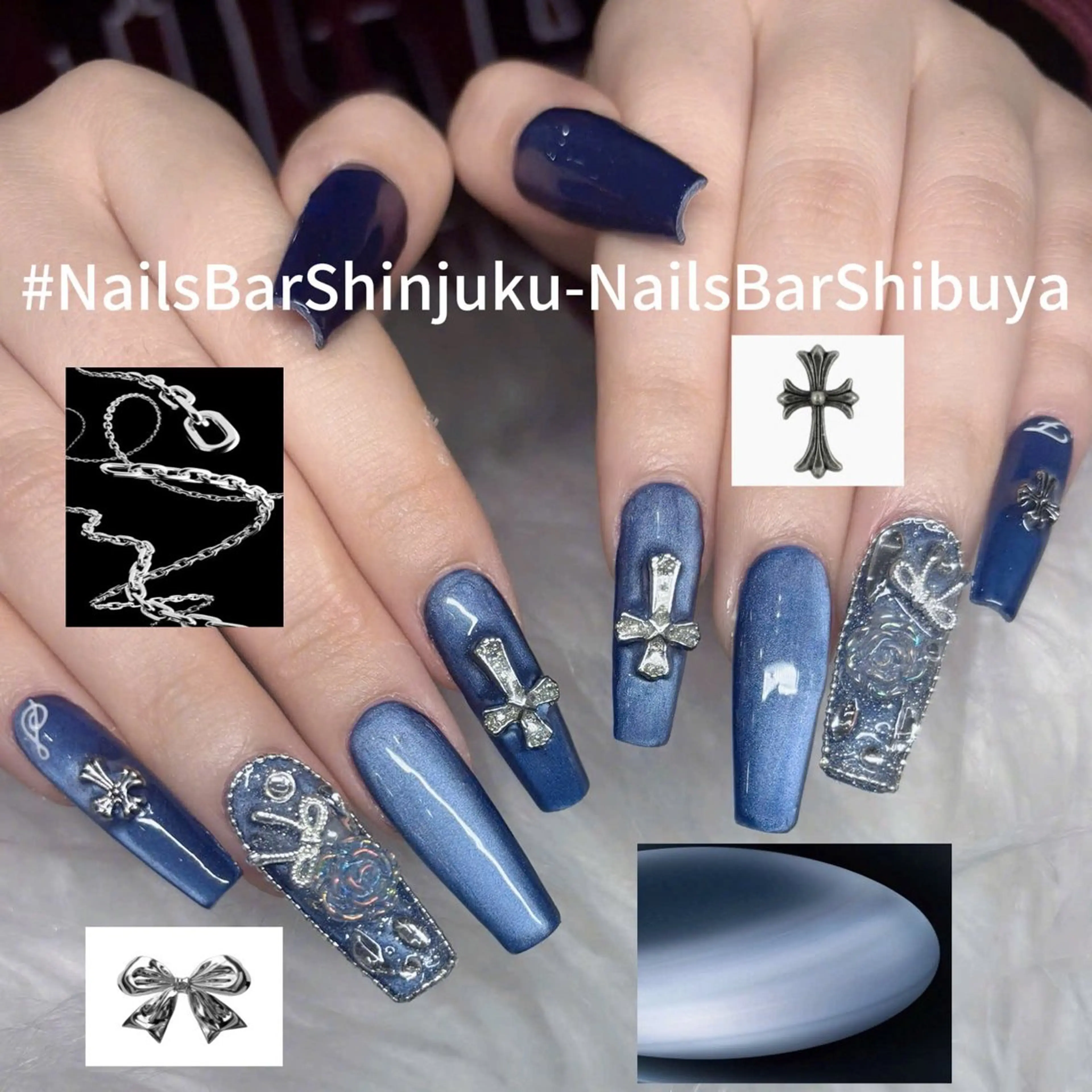 ネイル 長さ出し フレンチネイル ジェルネイル 韓国ネイル ロングネイル NAILS BAR SHINJUKUのネイルデザイン