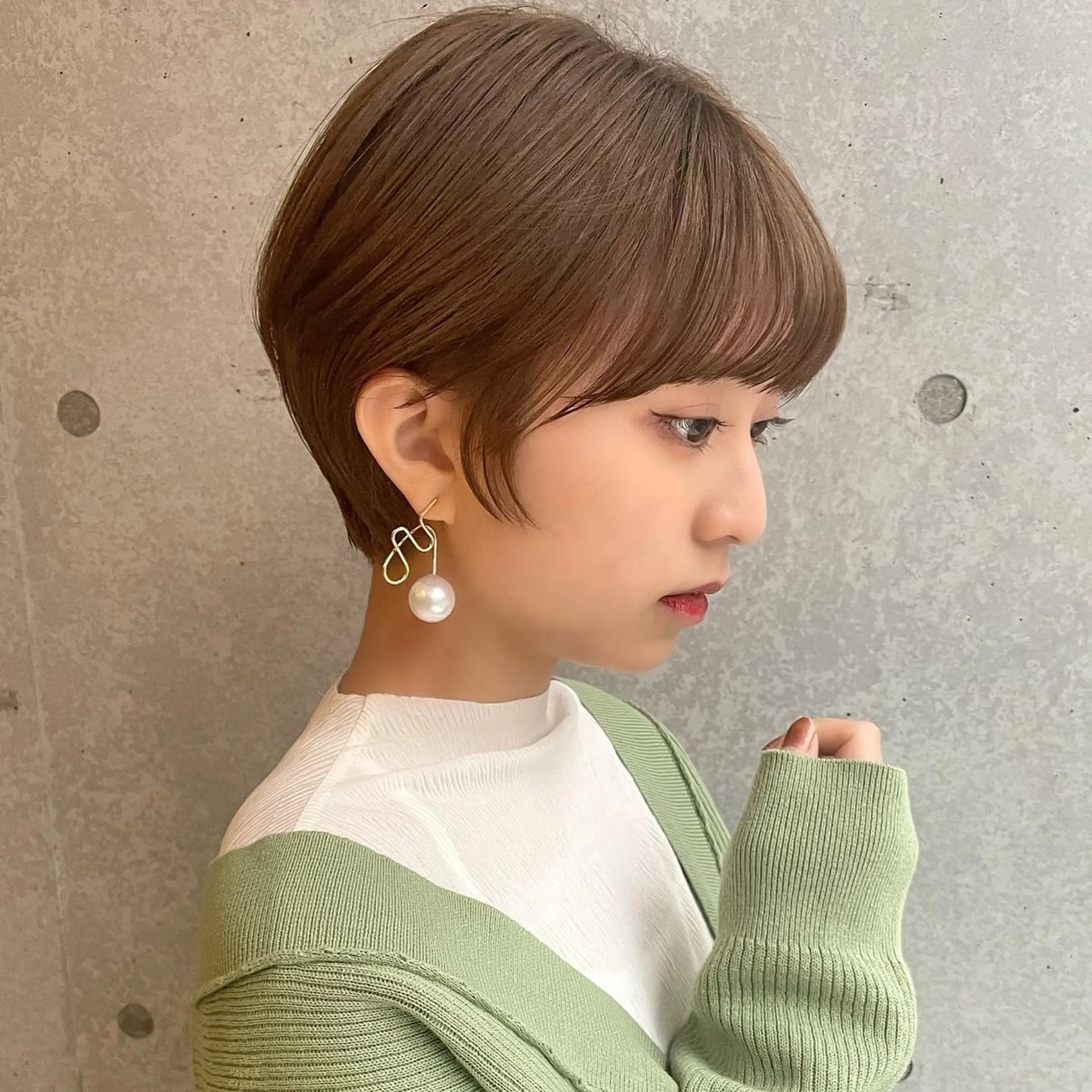 ショート 三鷹で1番ショート ボブをカットする新谷のヘアスタイル