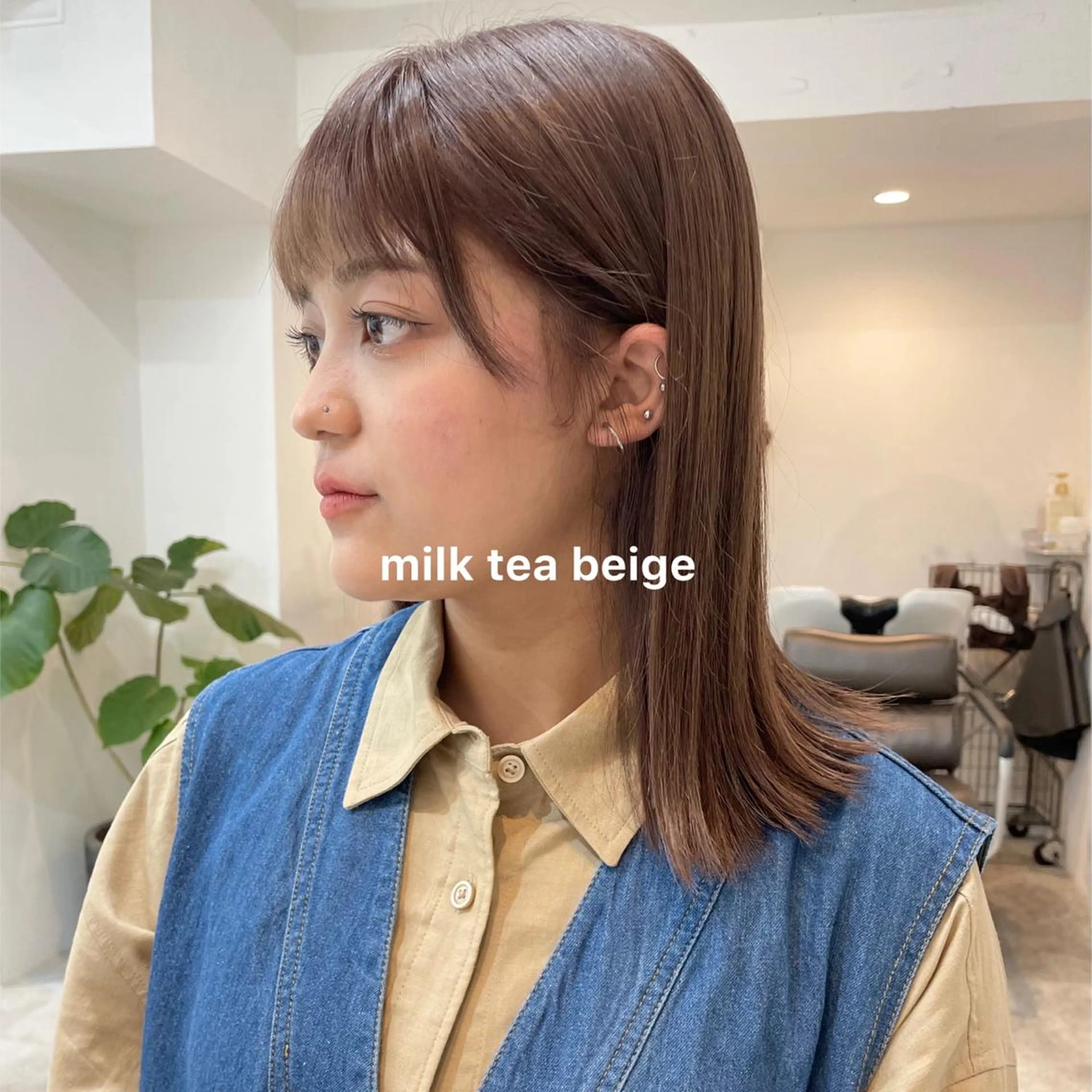 カラー ヘアカラー トリートメント 暖色カラー推し/ トヤエリコのヘアスタイル