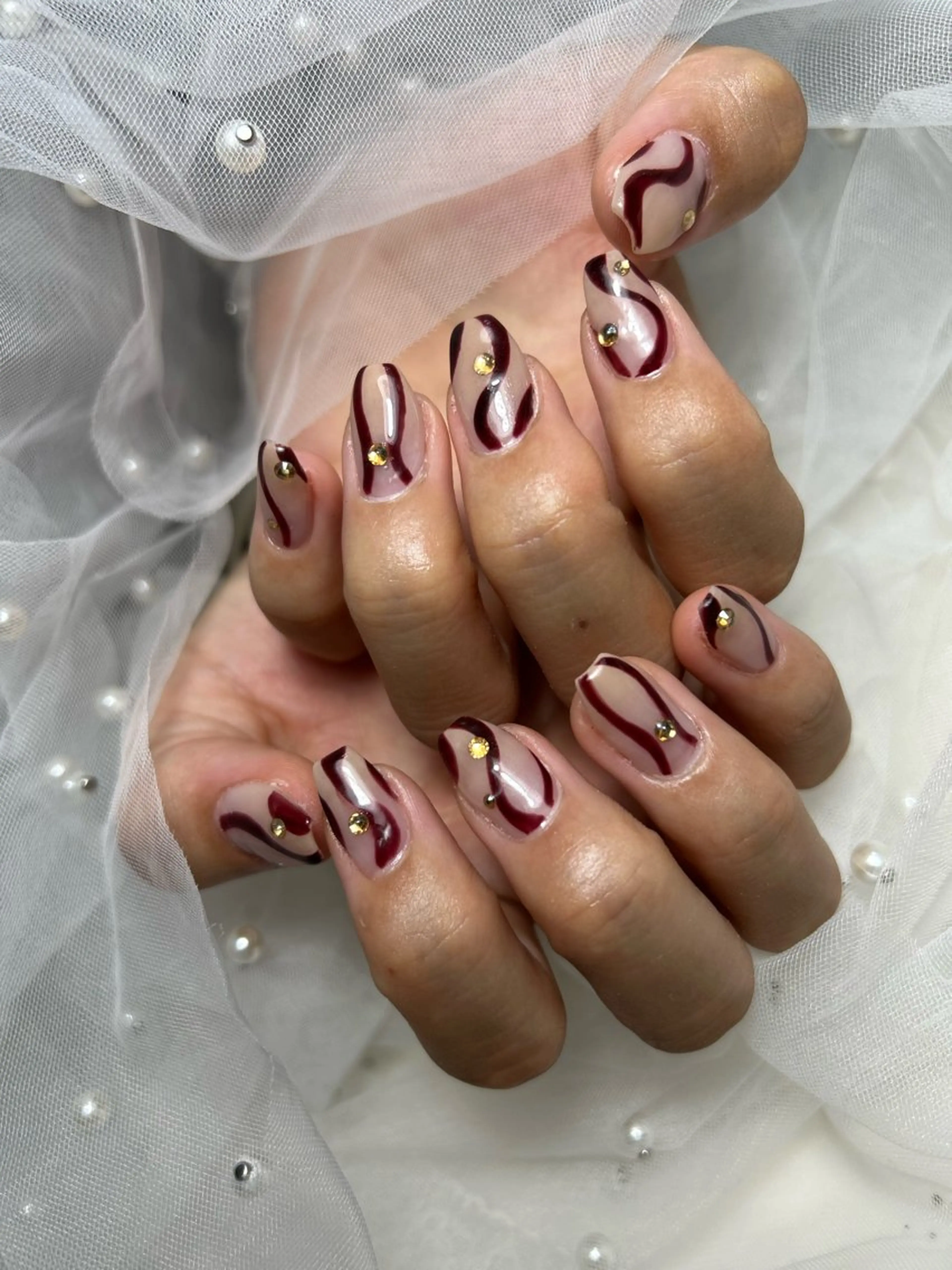 ネイル ハンドネイル フットネイル ✴︎ Delightのネイルデザイン