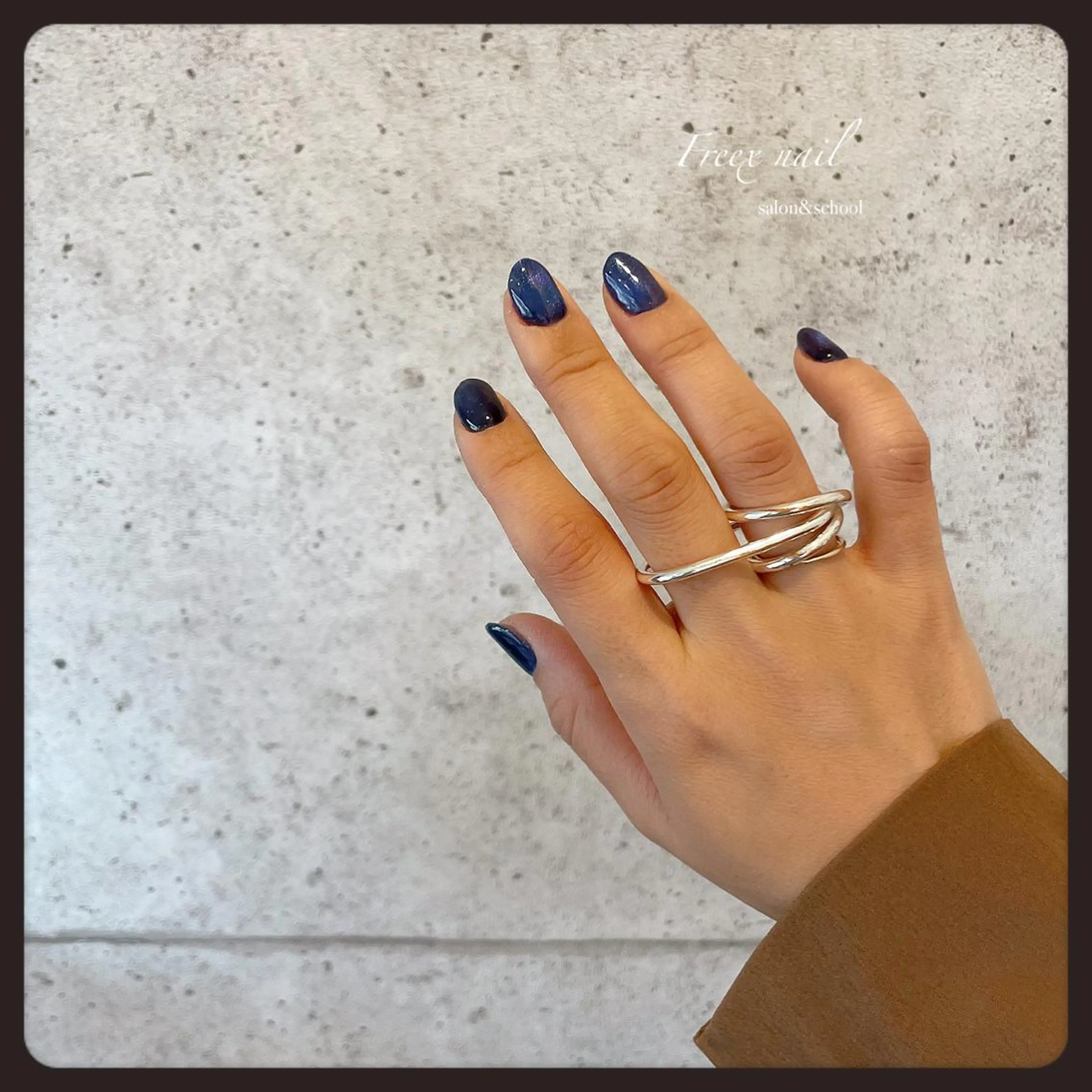 ネイル マグネットネイル ハンドネイル ハンドケア freex nail /ニュアンス/個性派のネイルデザイン