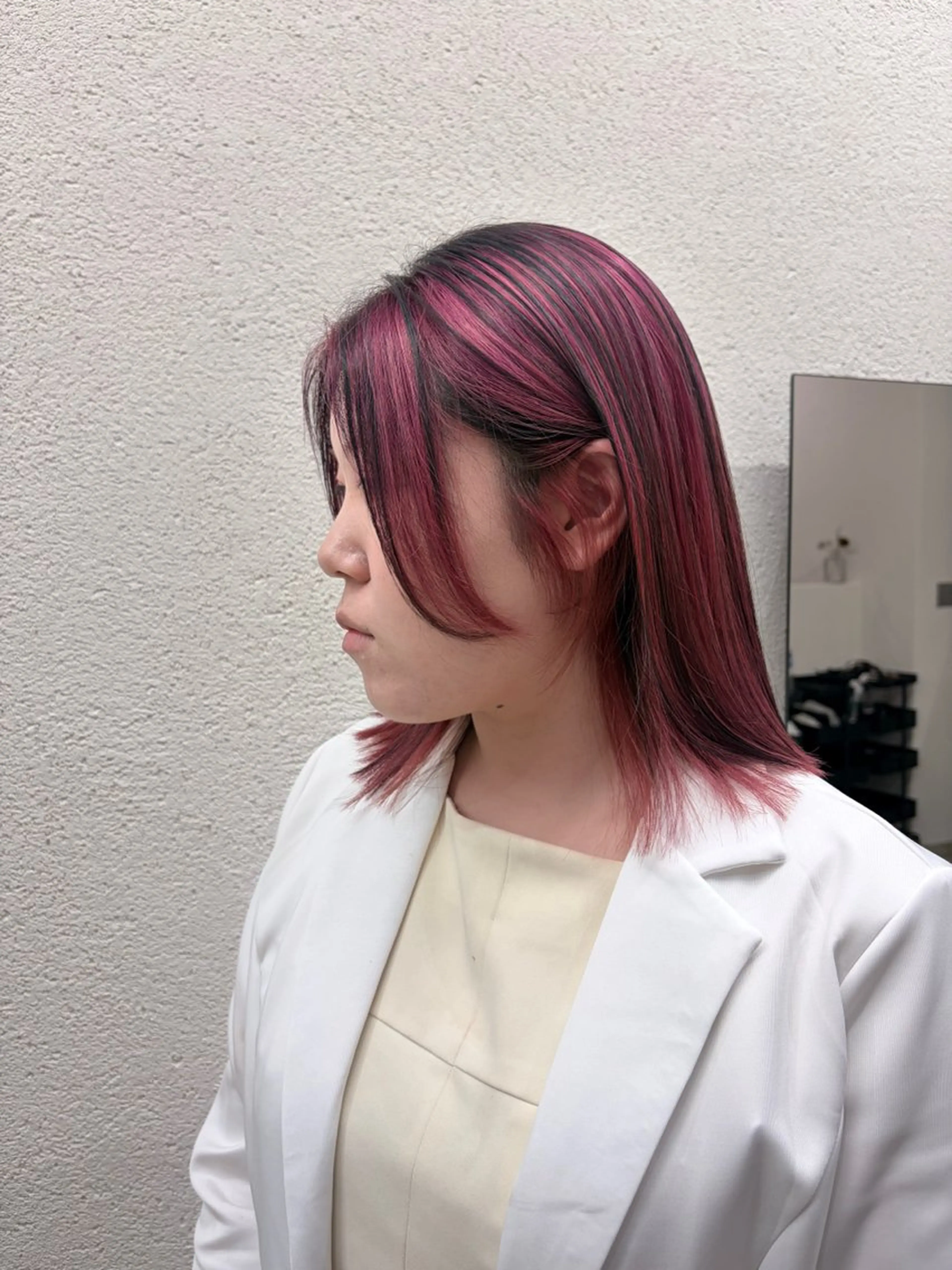 ミディアム カラー カット ヘアカラー nouty/ 華姫のヘアスタイル