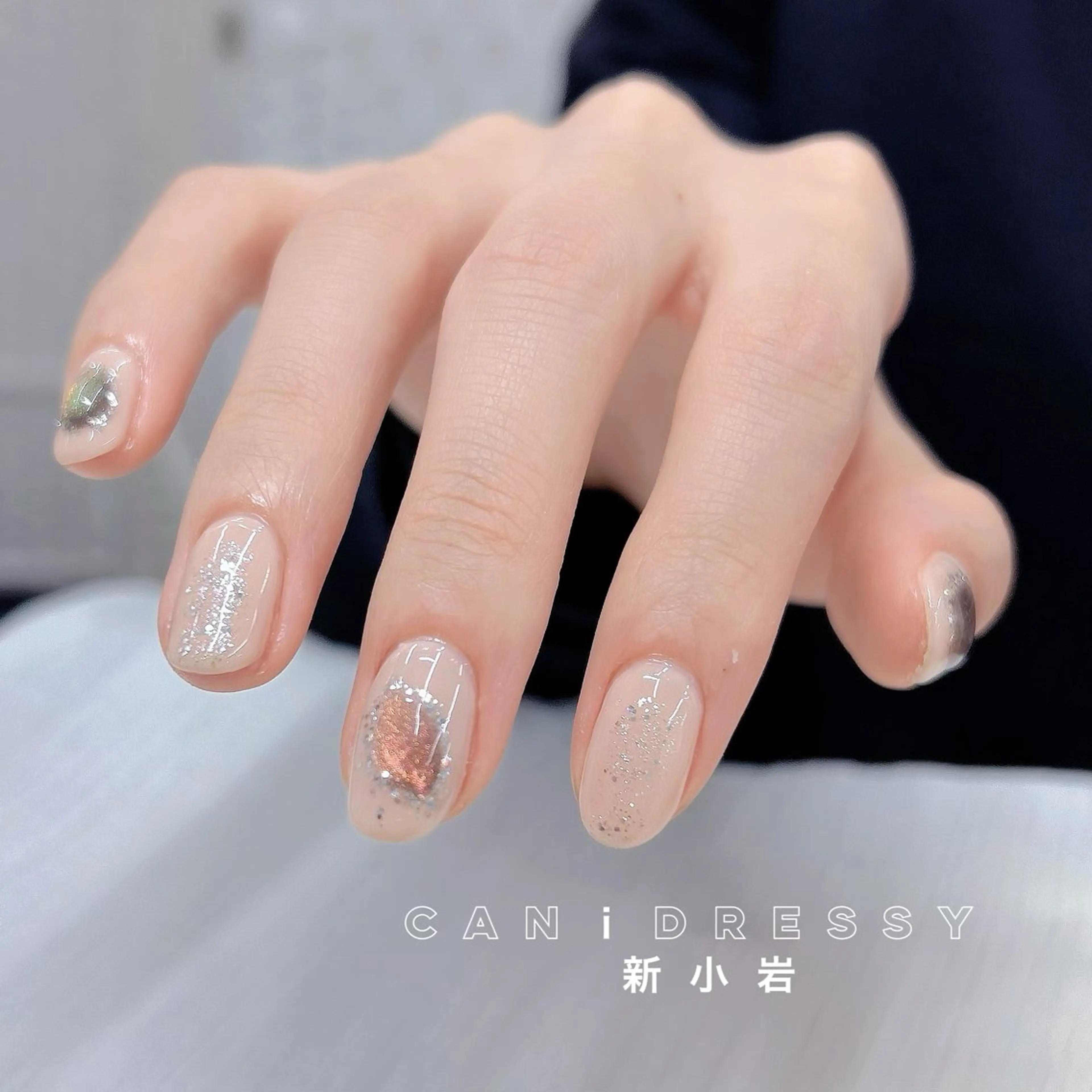 ネイル アートネイル マグネットネイル ハンドネイル キャンアイドレッシー 新小岩のネイルデザイン