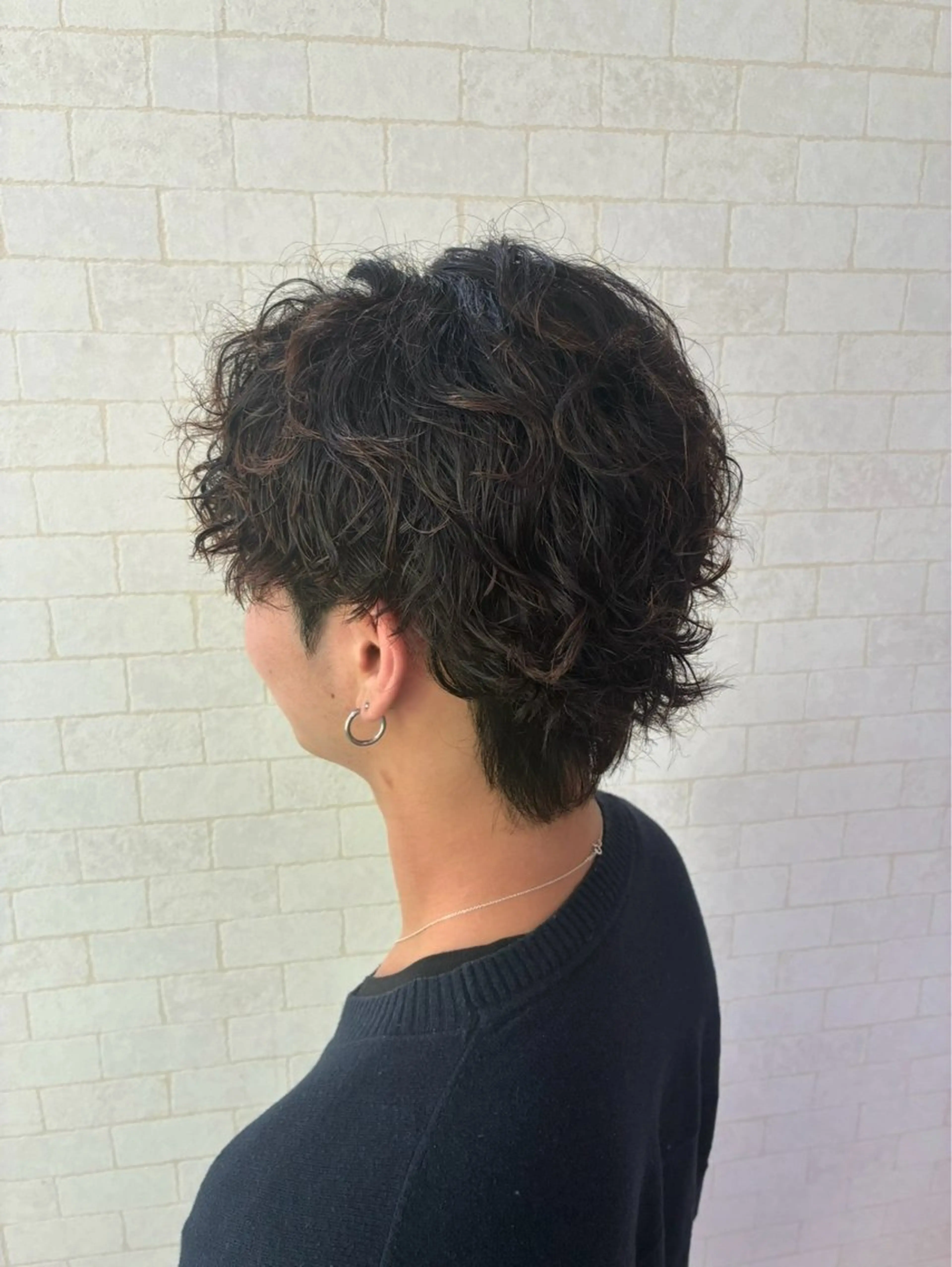 パーマ メンズ 小栗 巧巳のヘアスタイル