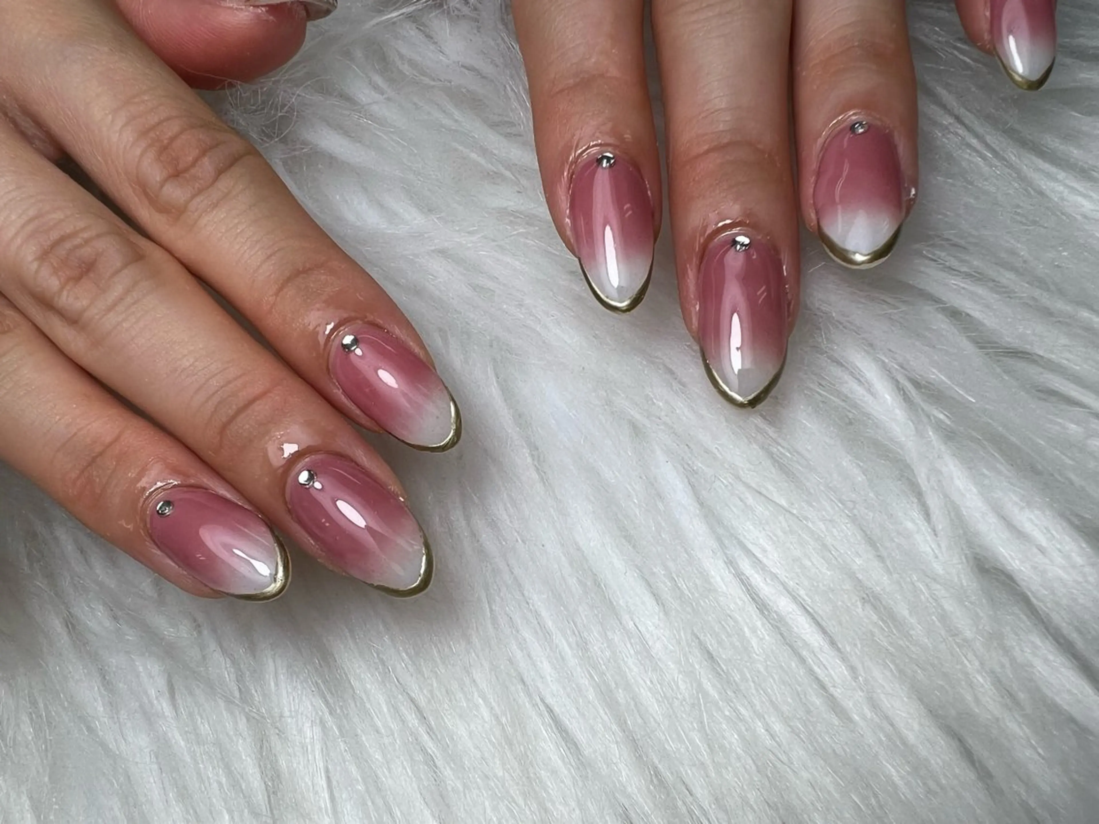 ネイル ハンドネイル Mana‪ ‪·͜· ❤︎‬のネイルデザイン