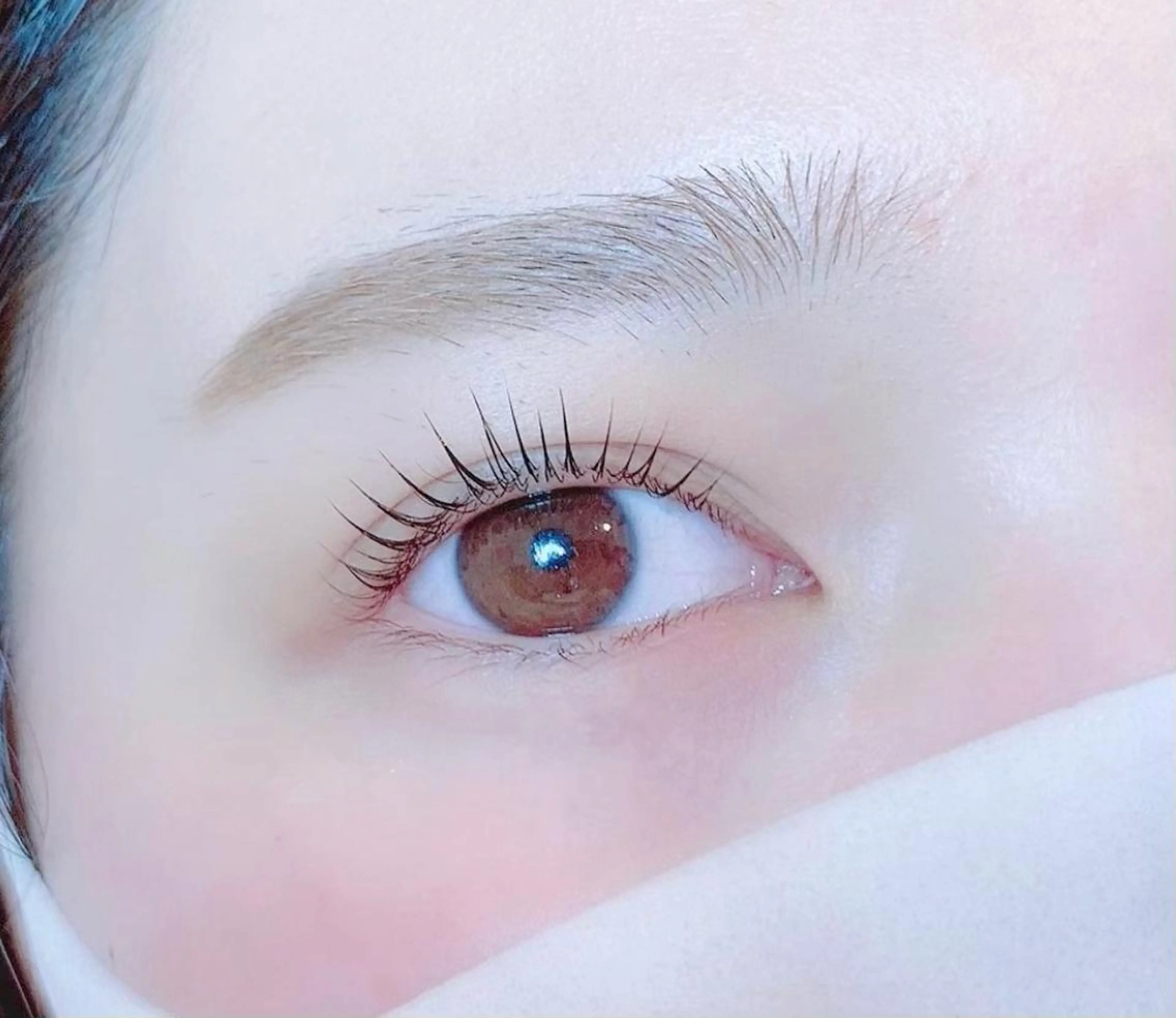 マツエク・マツパ パリジェンヌラッシュリフト まつげパーマ 一重×まつ毛パーマ SHINO EYEのマツエク・マツパデザイン