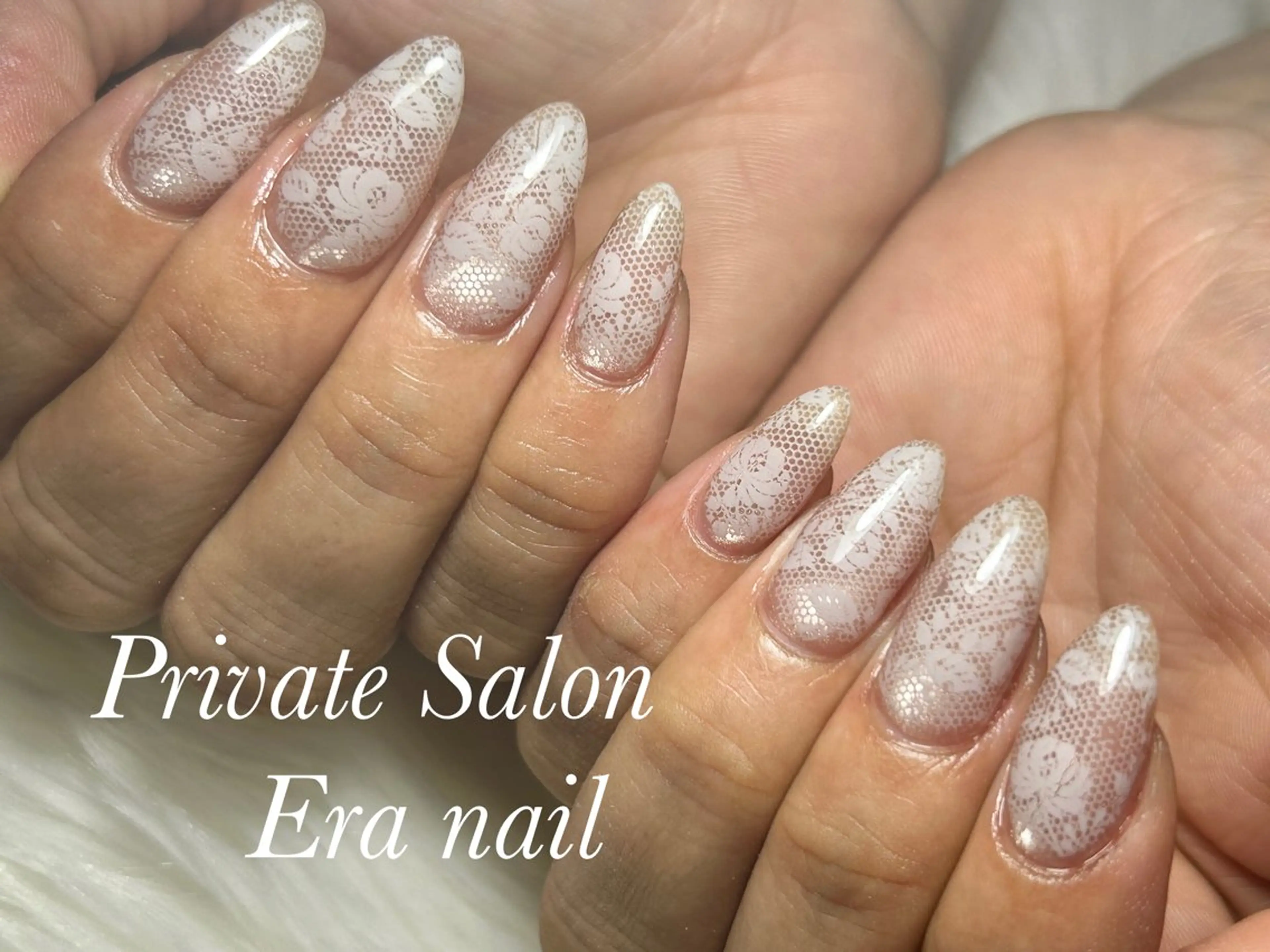 ネイル レース ハンドネイル Era nailのネイルデザイン