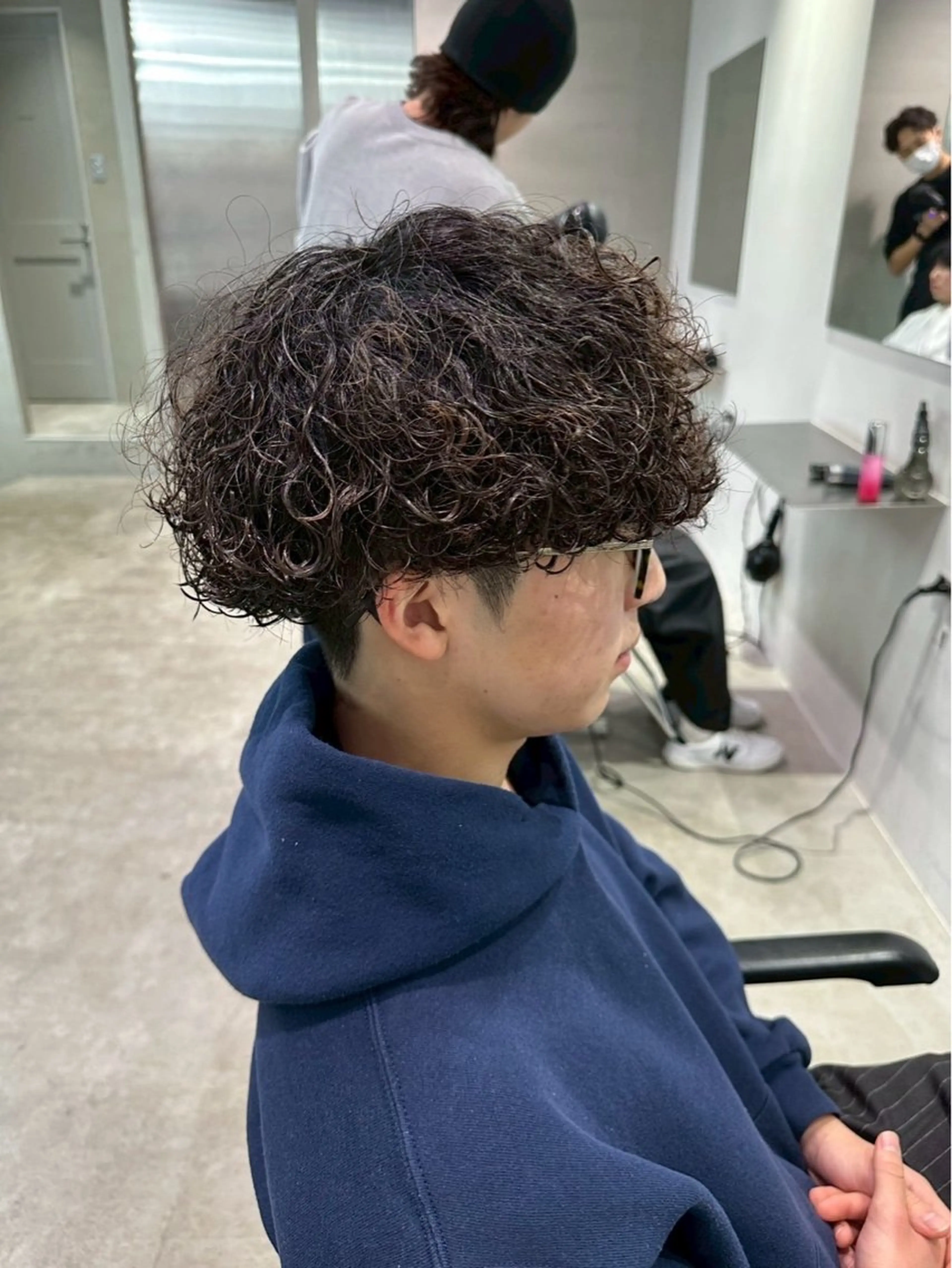 パーマ メンズ レディース／メンズ パーマ特化／内山遥斗のヘアスタイル