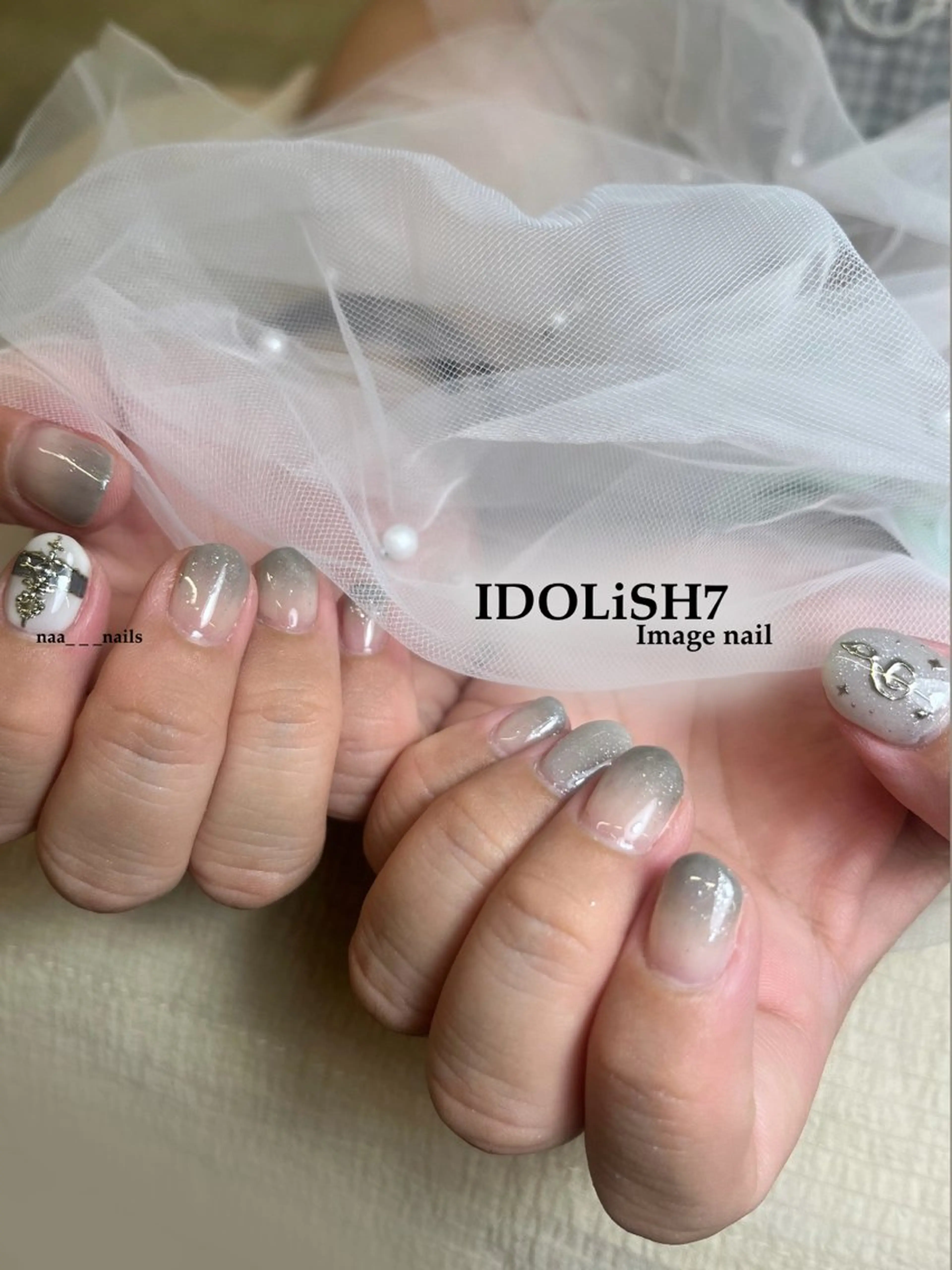 ネイル グラデーション ワンカラーネイル ハンドネイル あべ なぎさのネイルデザイン