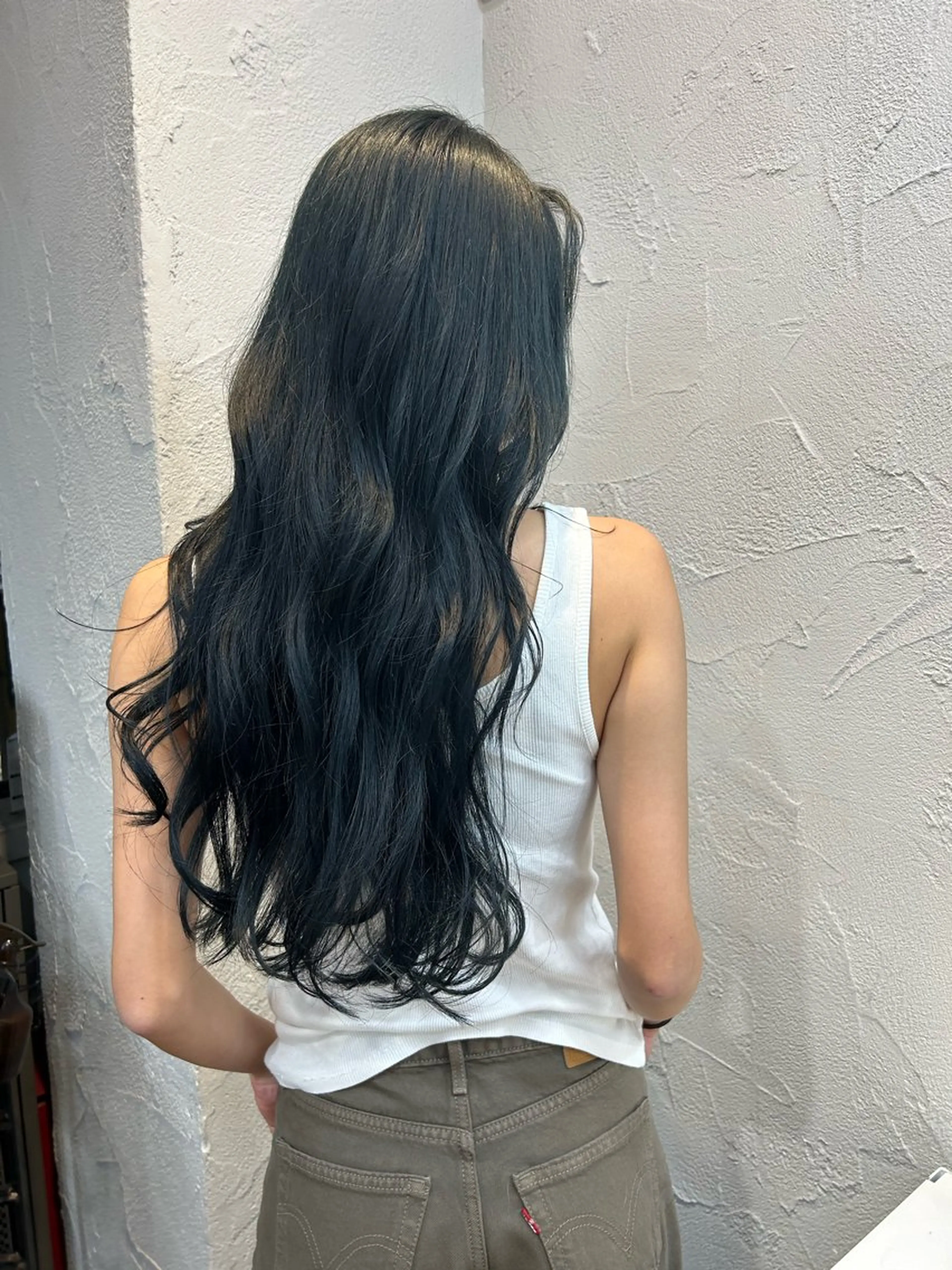 ロング トリートメント ヘアセット 透明感ヘアカラー chiharuのヘアスタイル