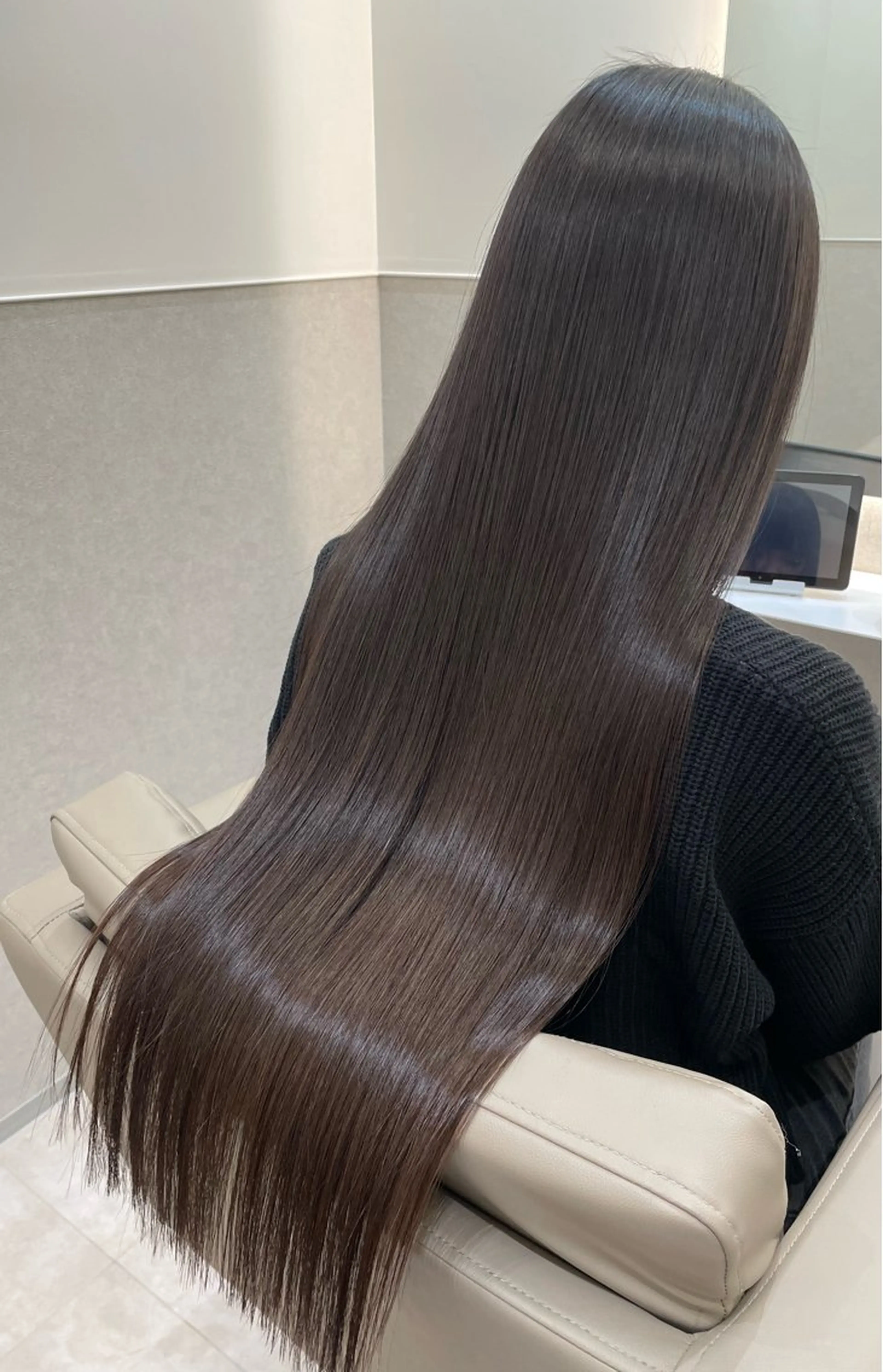 ロング カット 縮毛矯正 トリートメント レイヤーカット🌿 ボブ🕊️ヒロキのヘアスタイル