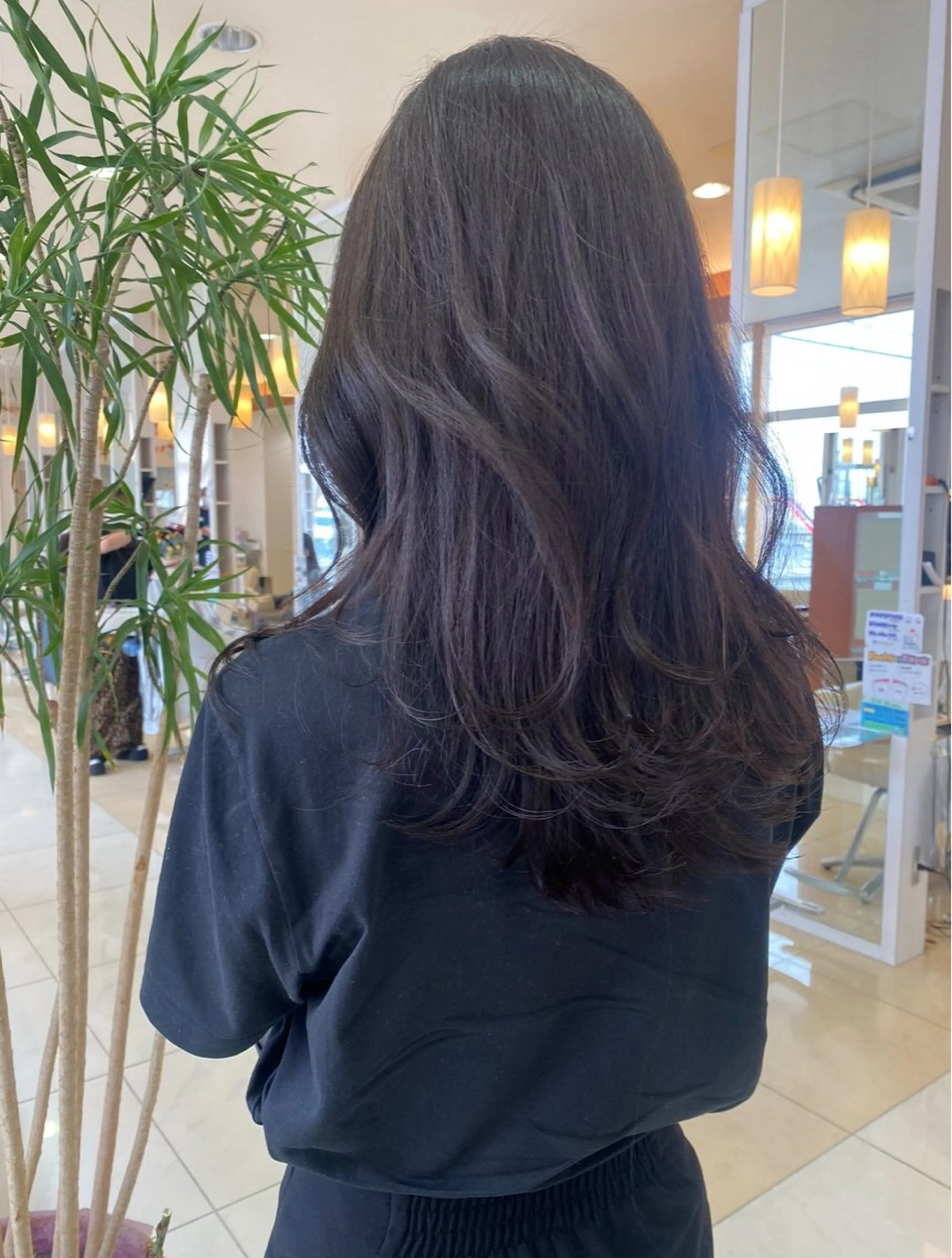 カラー ヘアカラー トリートメント 💖透明感カラー 板倉百花💖のヘアスタイル