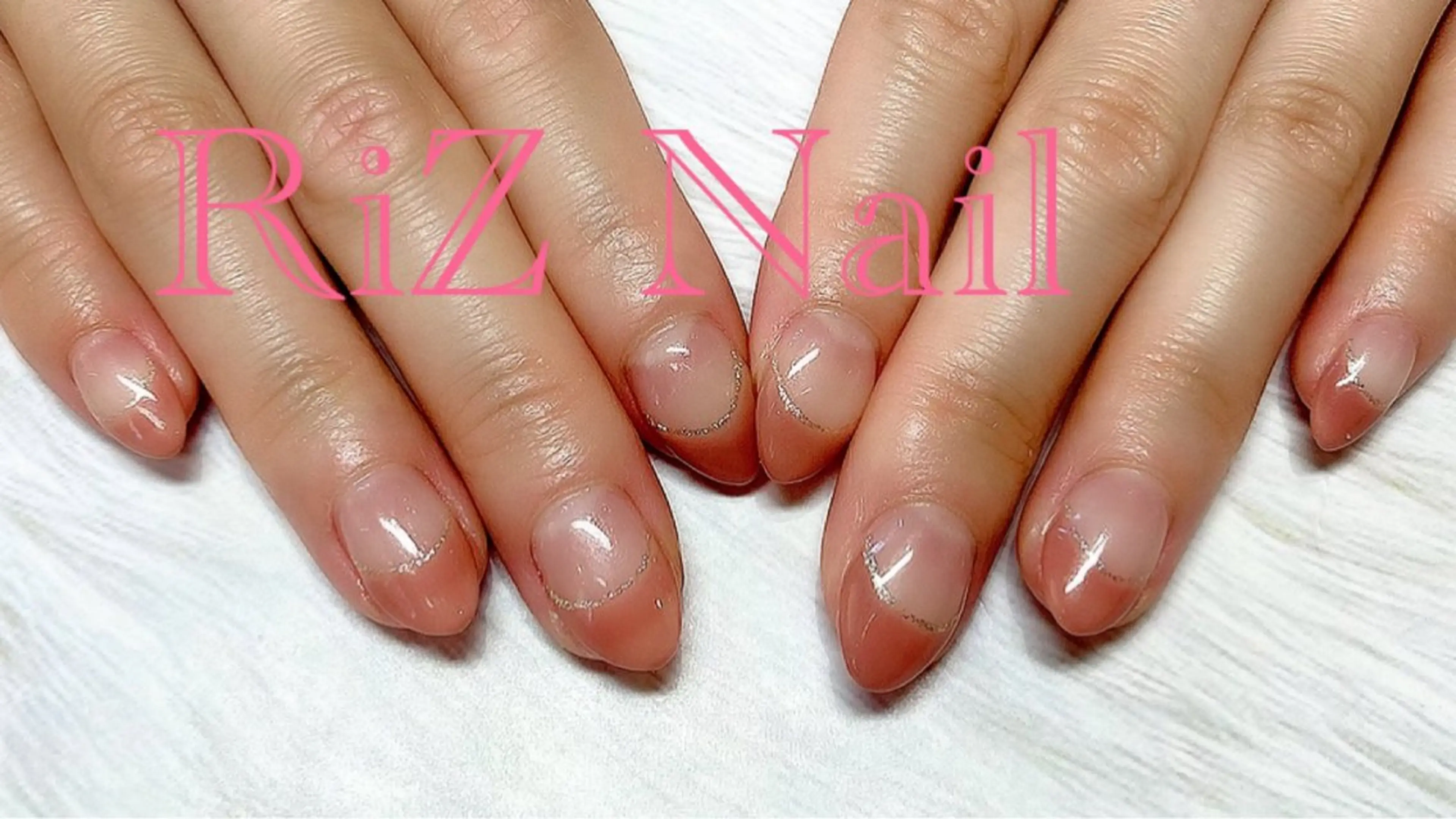 ネイル フレンチネイル RiZ nail salonのネイルデザイン