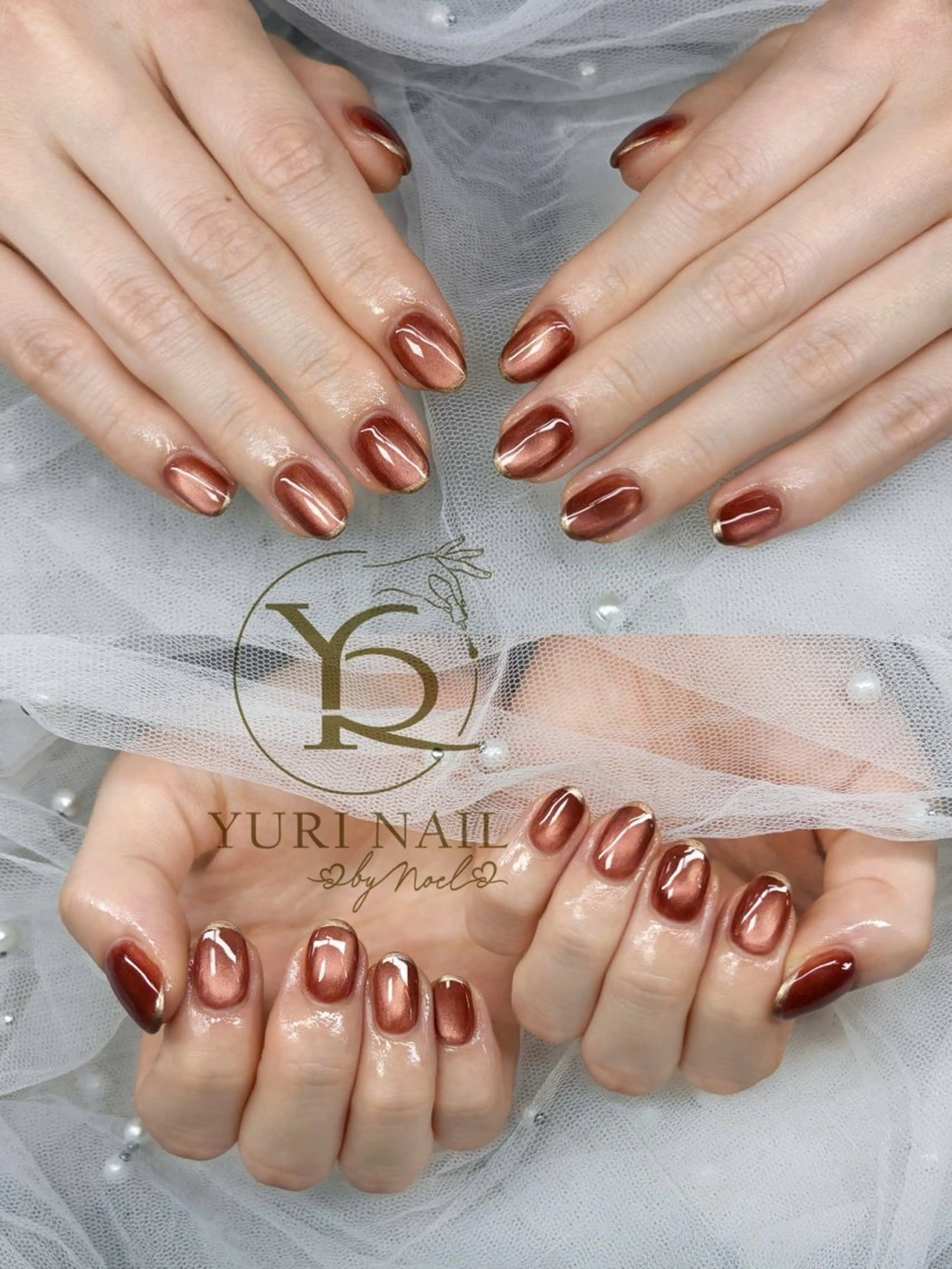 ネイル チークネイル フットネイル グラデーション 韓国ネイル 持ち込み ハンドネイル フットネイル ハンドケア YURI Nail NARITAのネイルデザイン