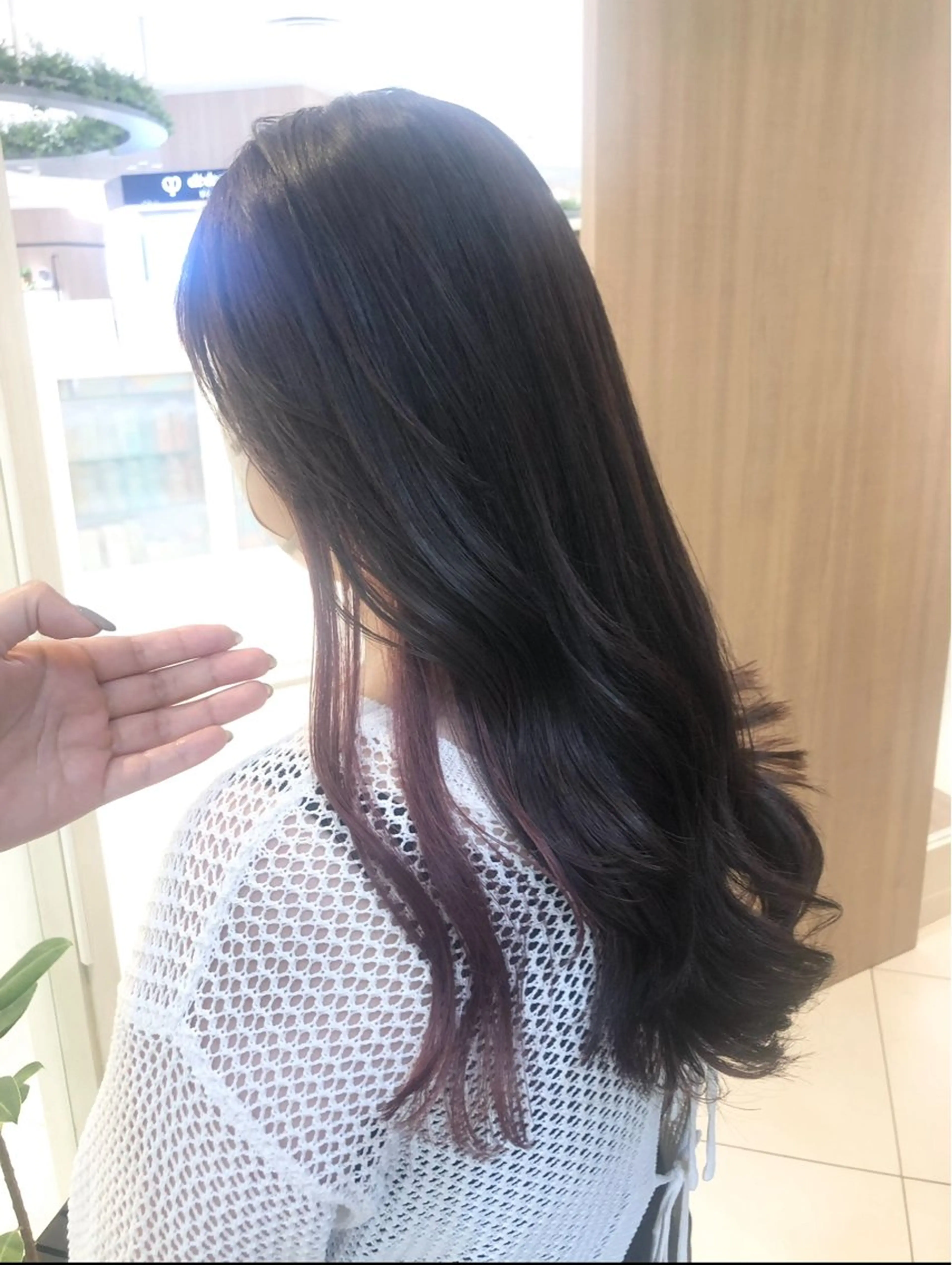 ロング カラー 縮毛矯正/髪質改善/ 艶髪ササキナツミのヘアスタイル