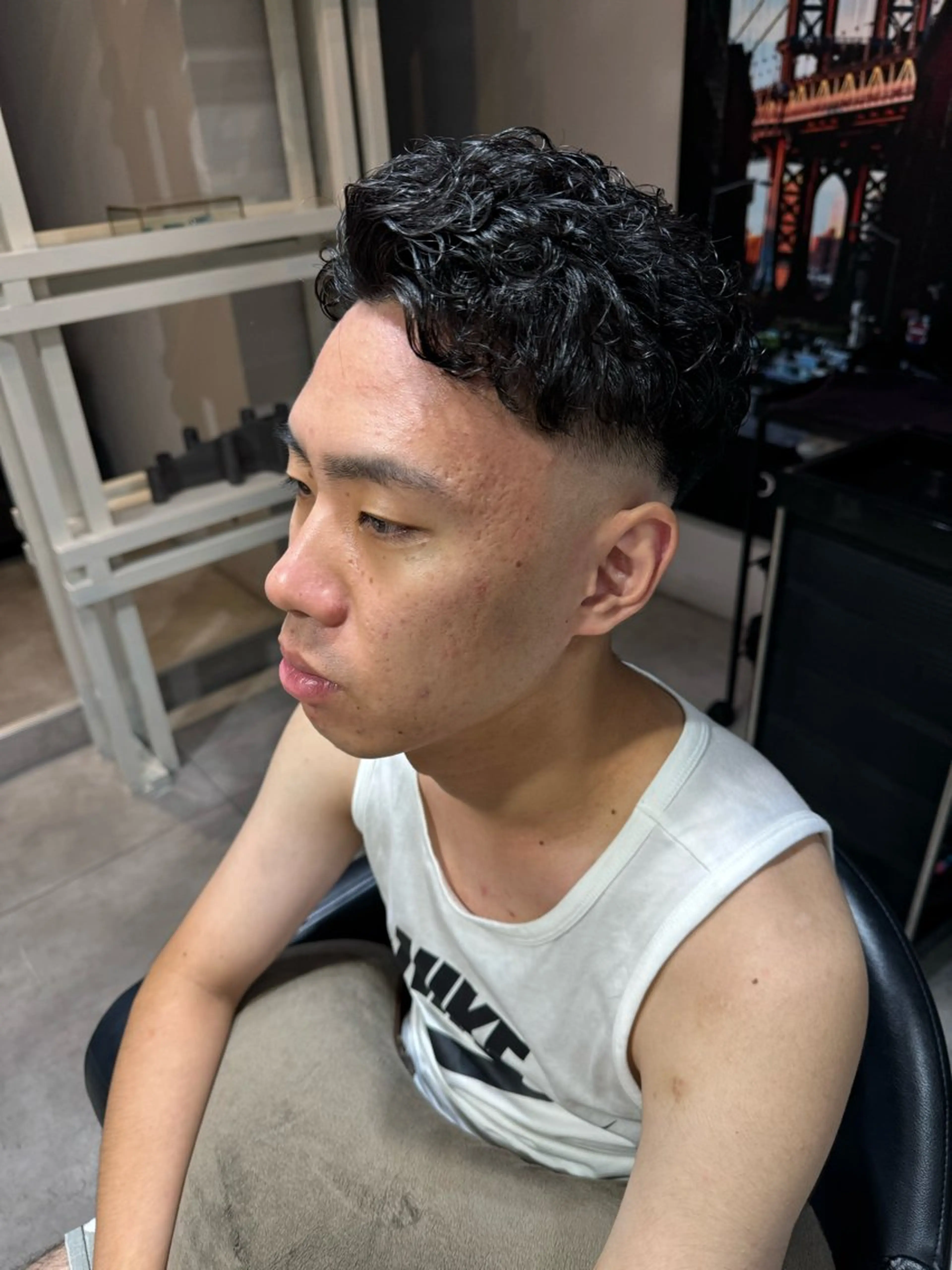 ショート パーマ メンズ メンズパーマ カット パーマ トリートメント 似合う髪型が 分からない方へのヘアスタイル