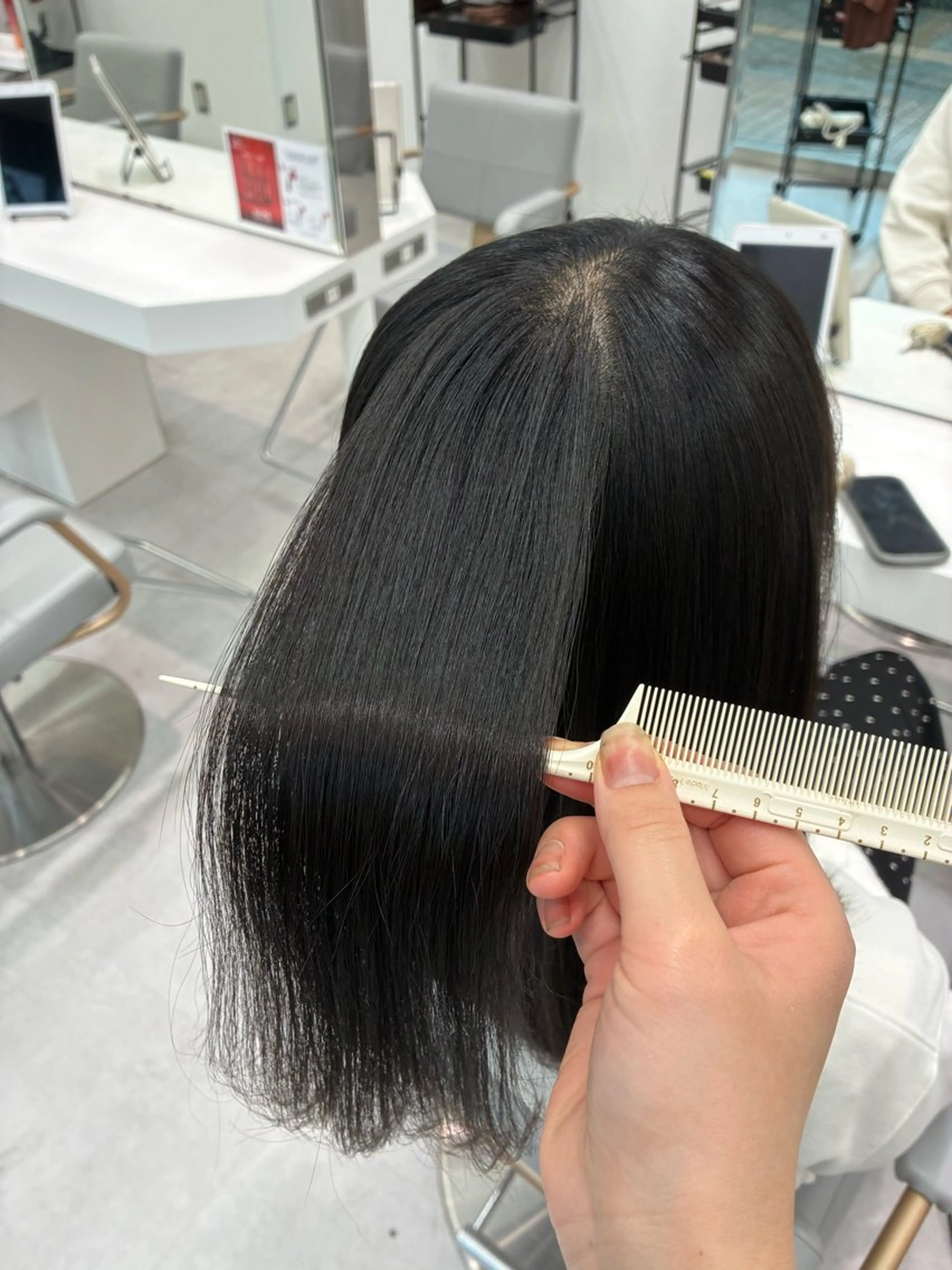 ロング 縮毛矯正 hinome♡ /モデル募集中のヘアスタイル