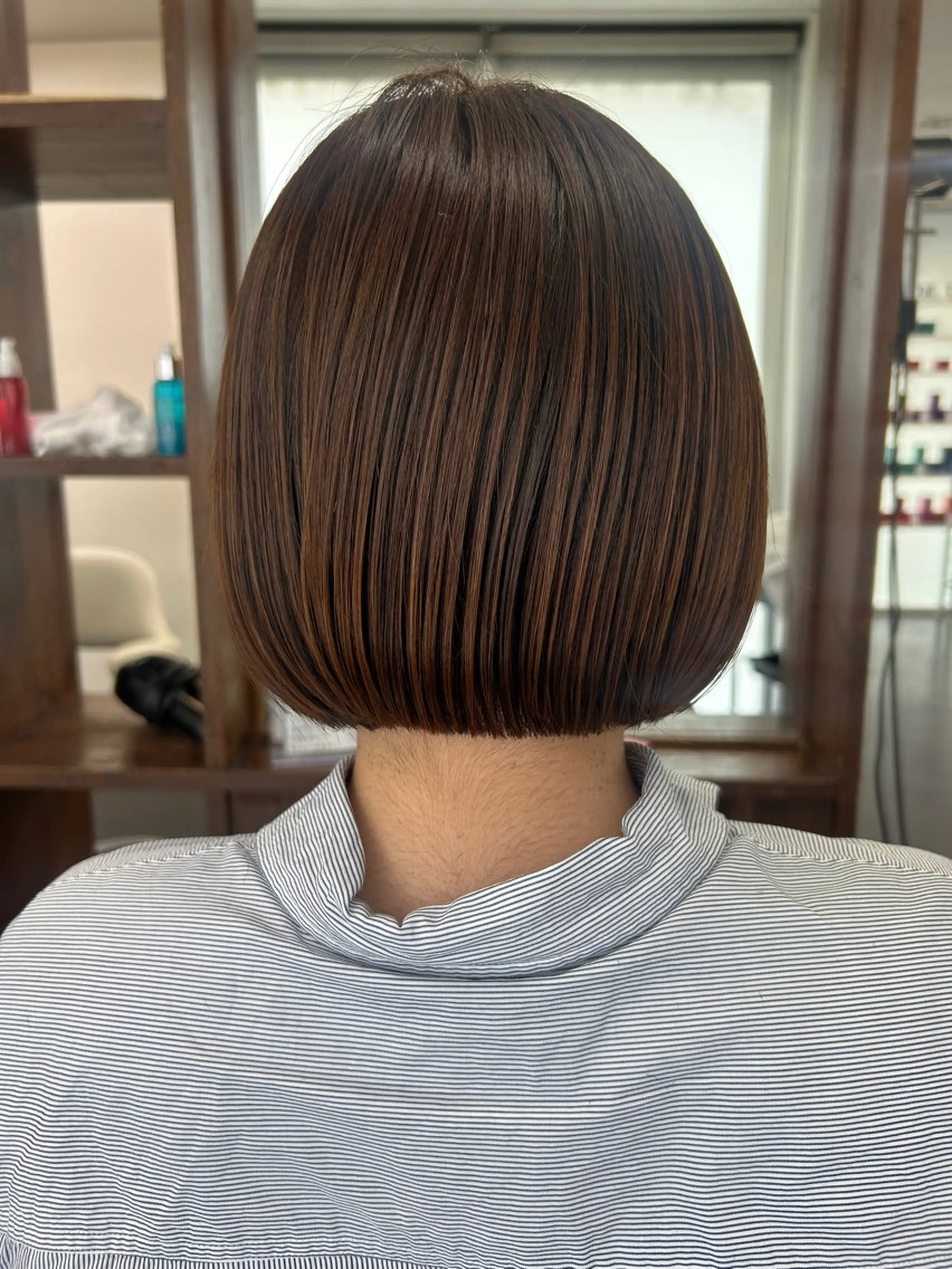 ショート ボブ 桝田 友美のヘアスタイル