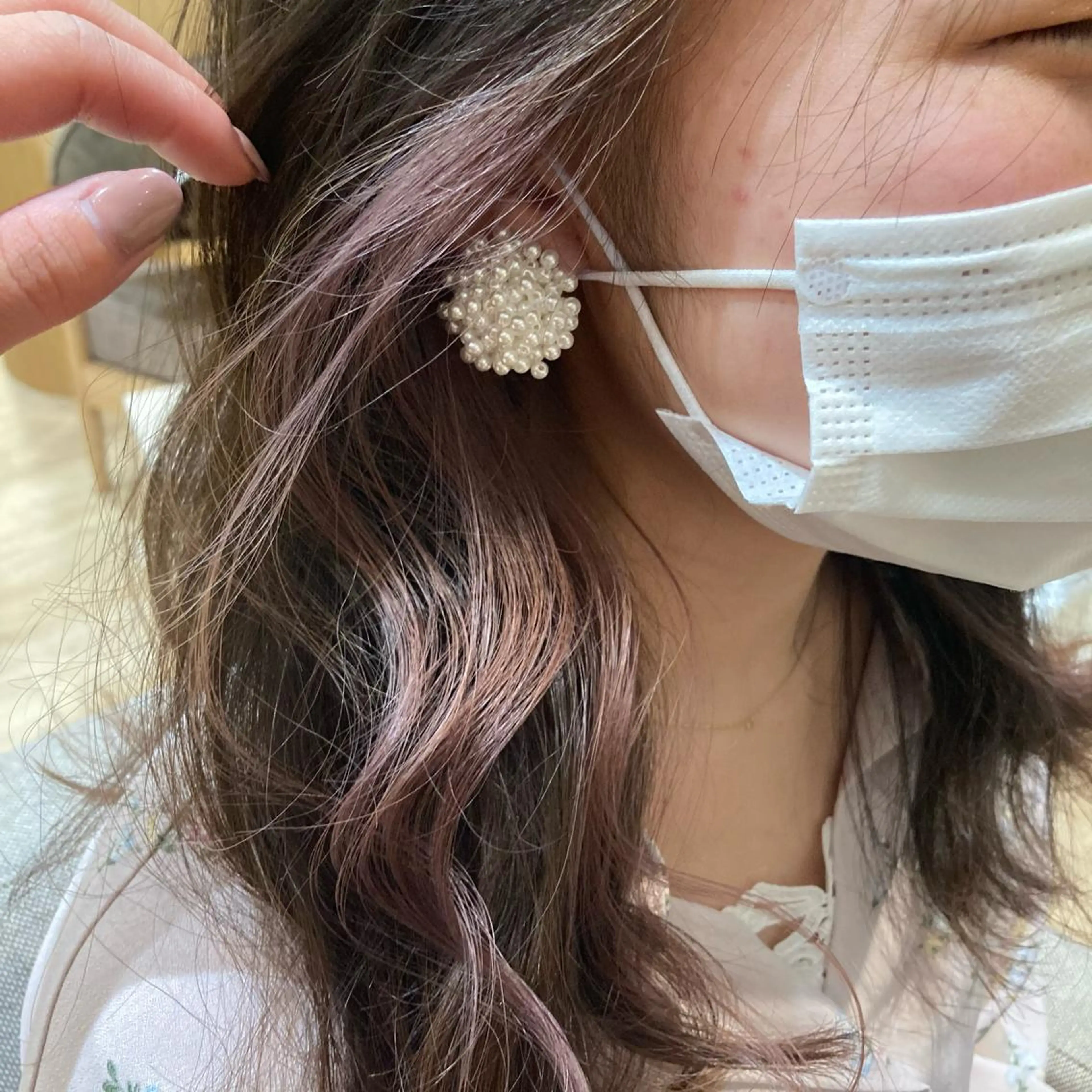 セミロング 三浦 優花のヘアスタイル