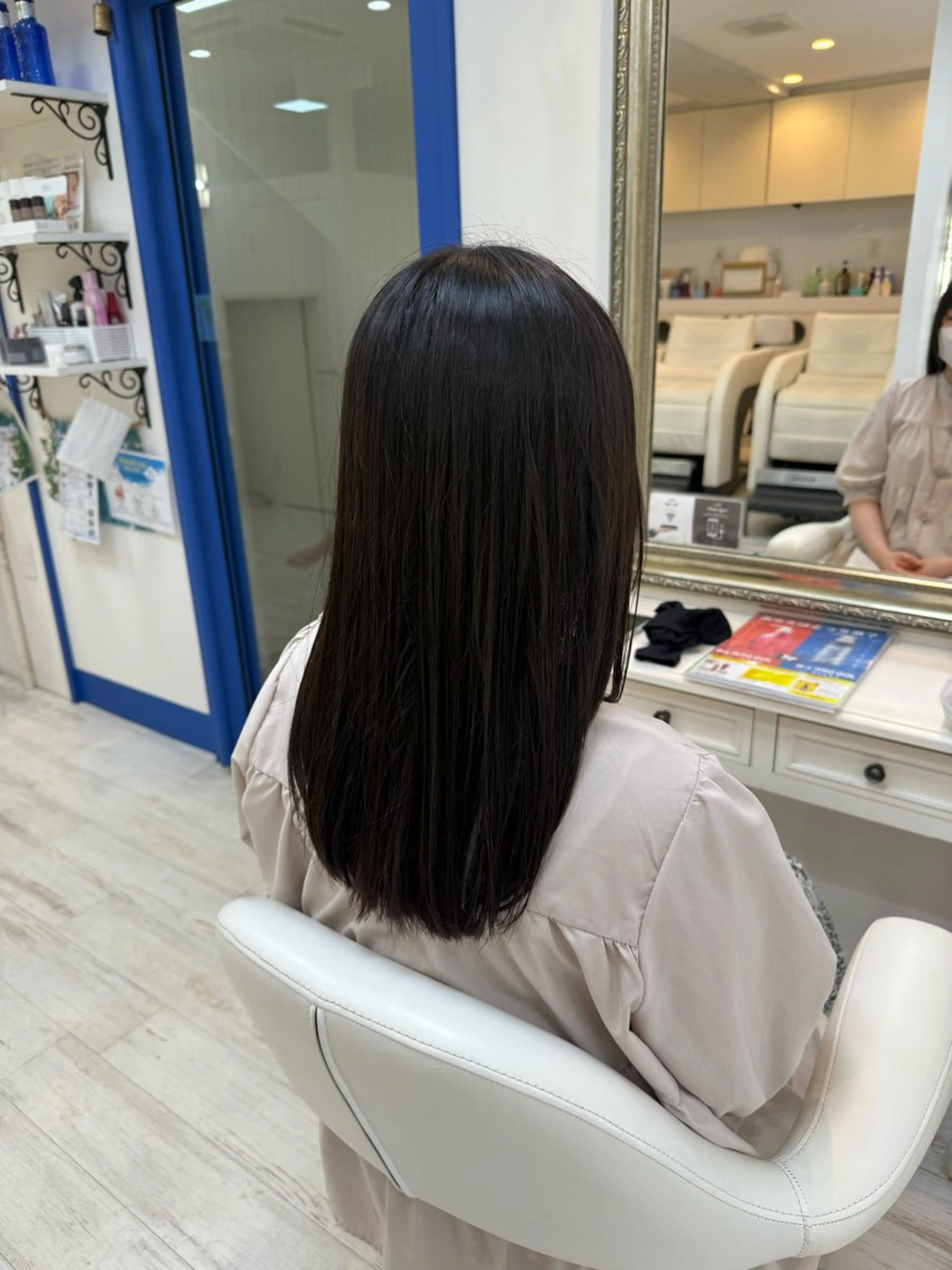 セミロング トリートメント カット トリートメント 新籾 尚哉のヘアスタイル