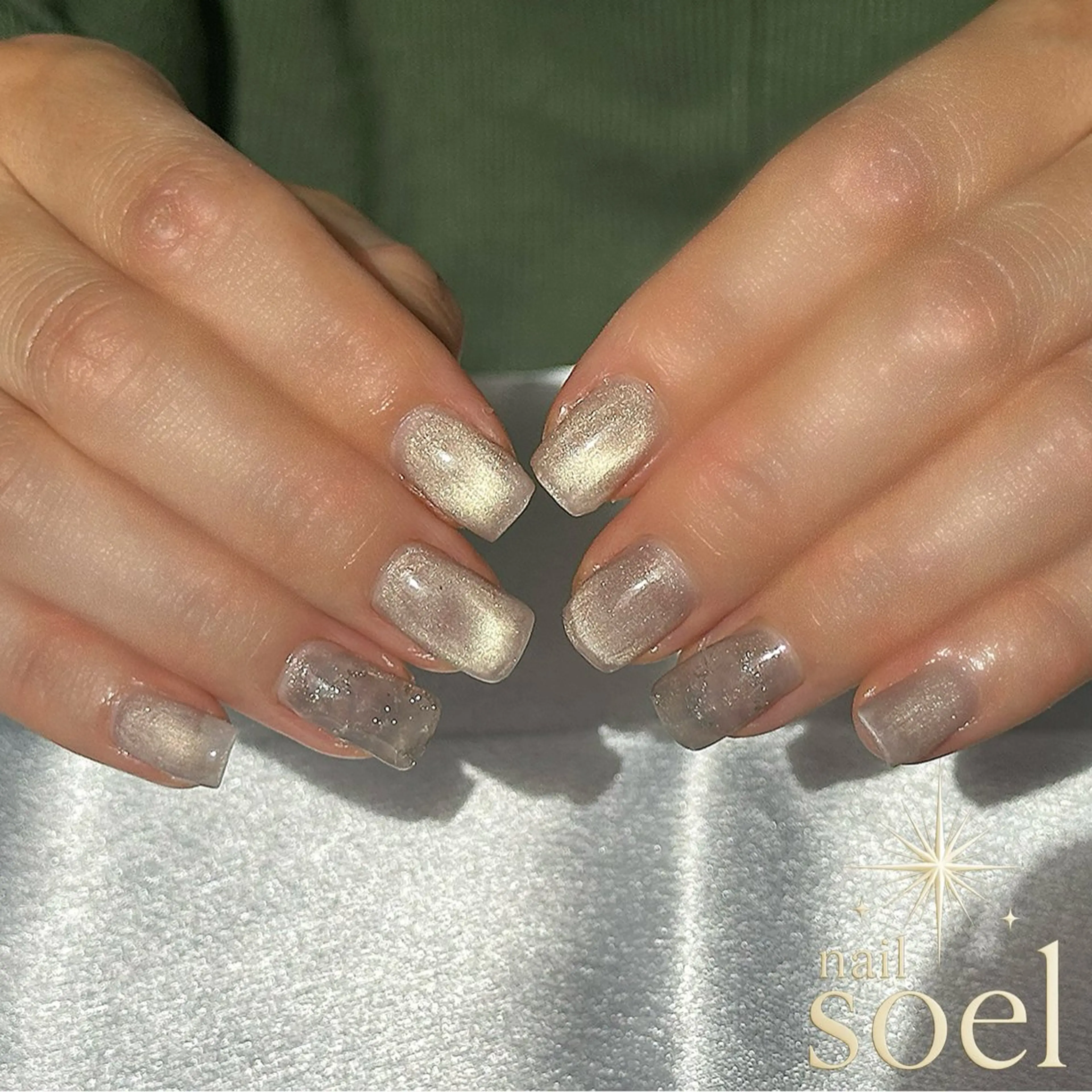 ネイル アートネイル ニュアンスネイル nail Soel｜ ﾈｲﾙ ｿｴﾙのネイルデザイン