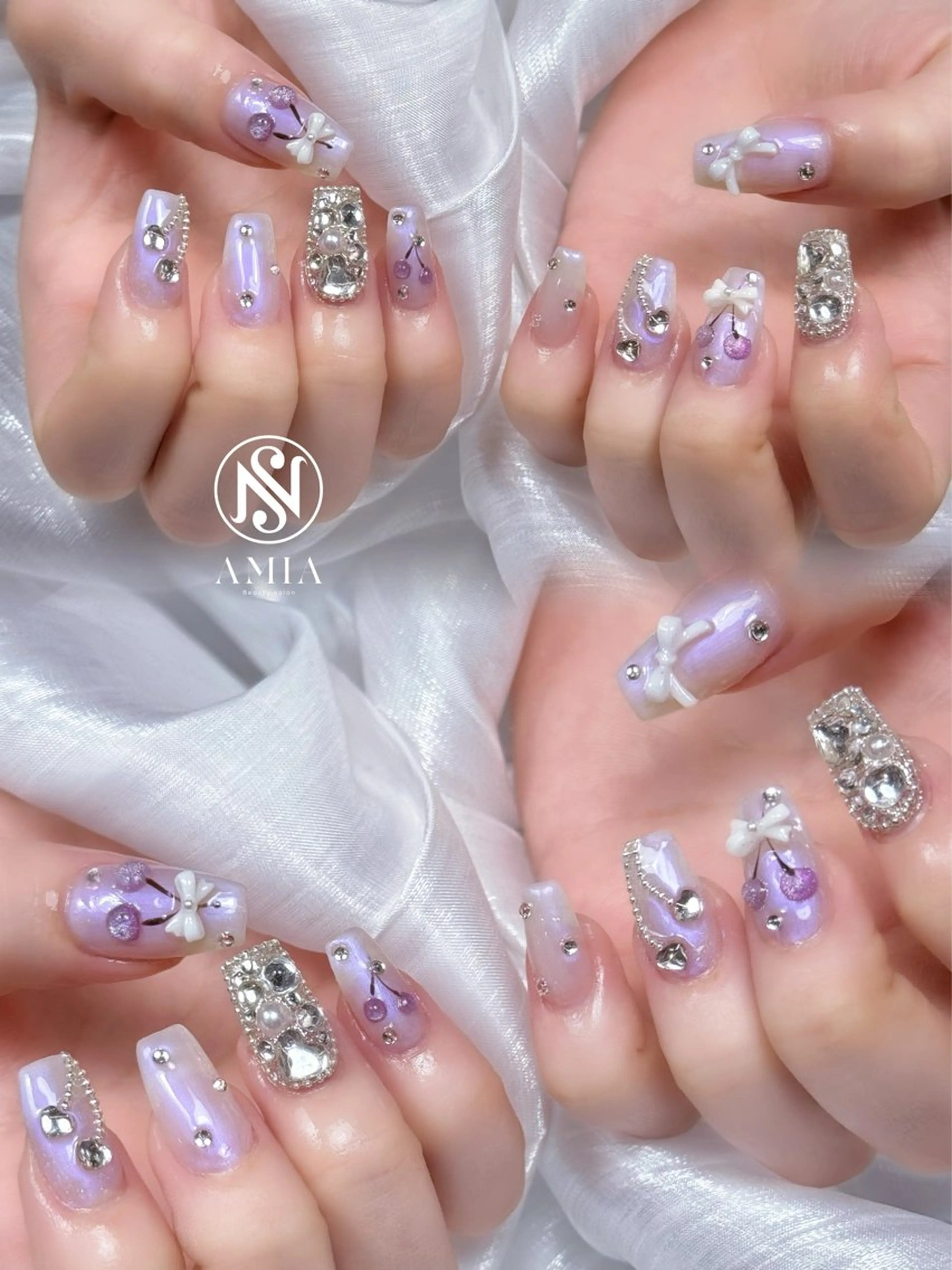 セミロング ハンドネイル 🌟AMIA BEAUTY🌟のネイルデザイン