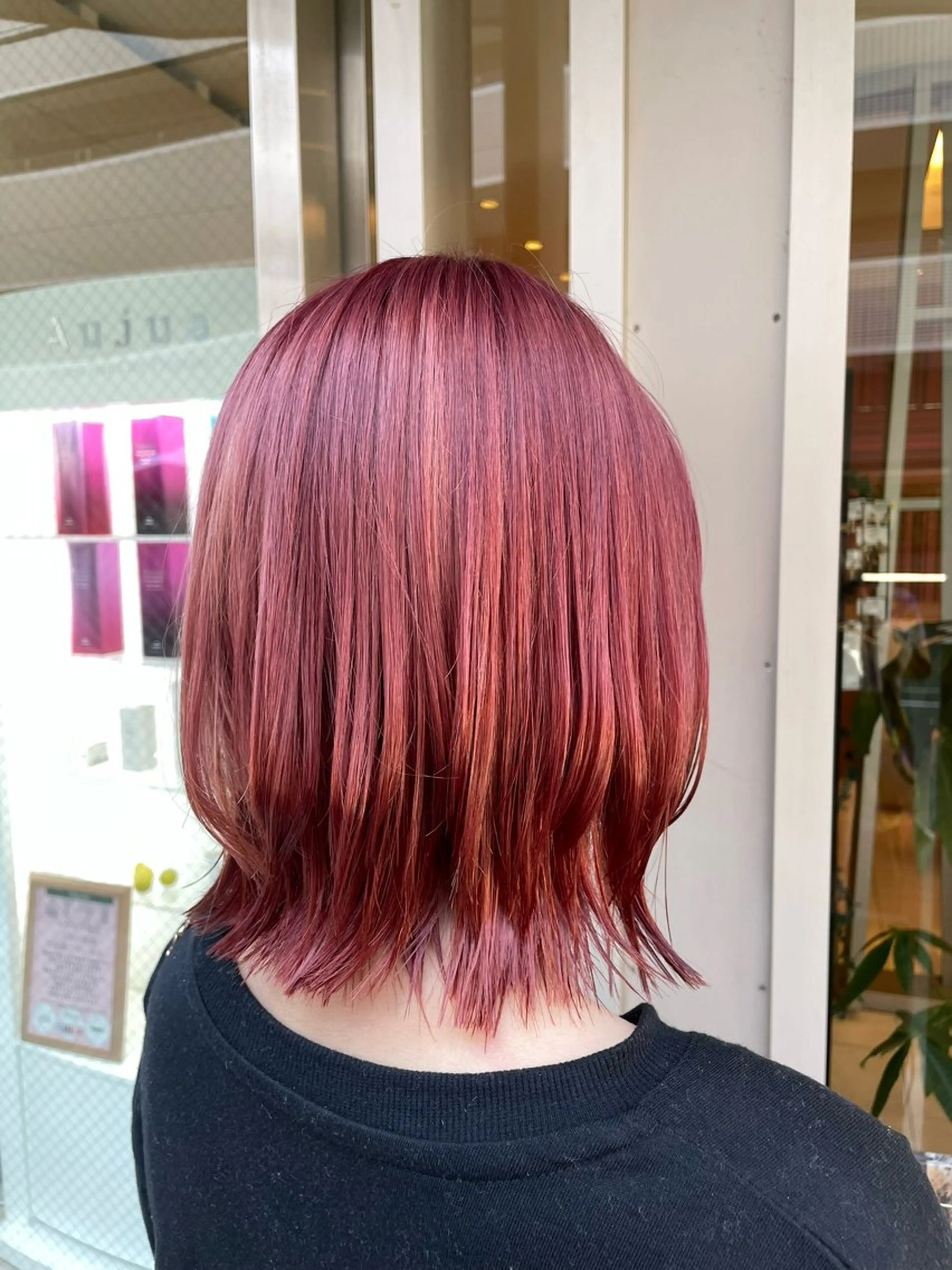 ミディアム カラー 黒坂 唯奈 /パーマとボブ特化のヘアスタイル