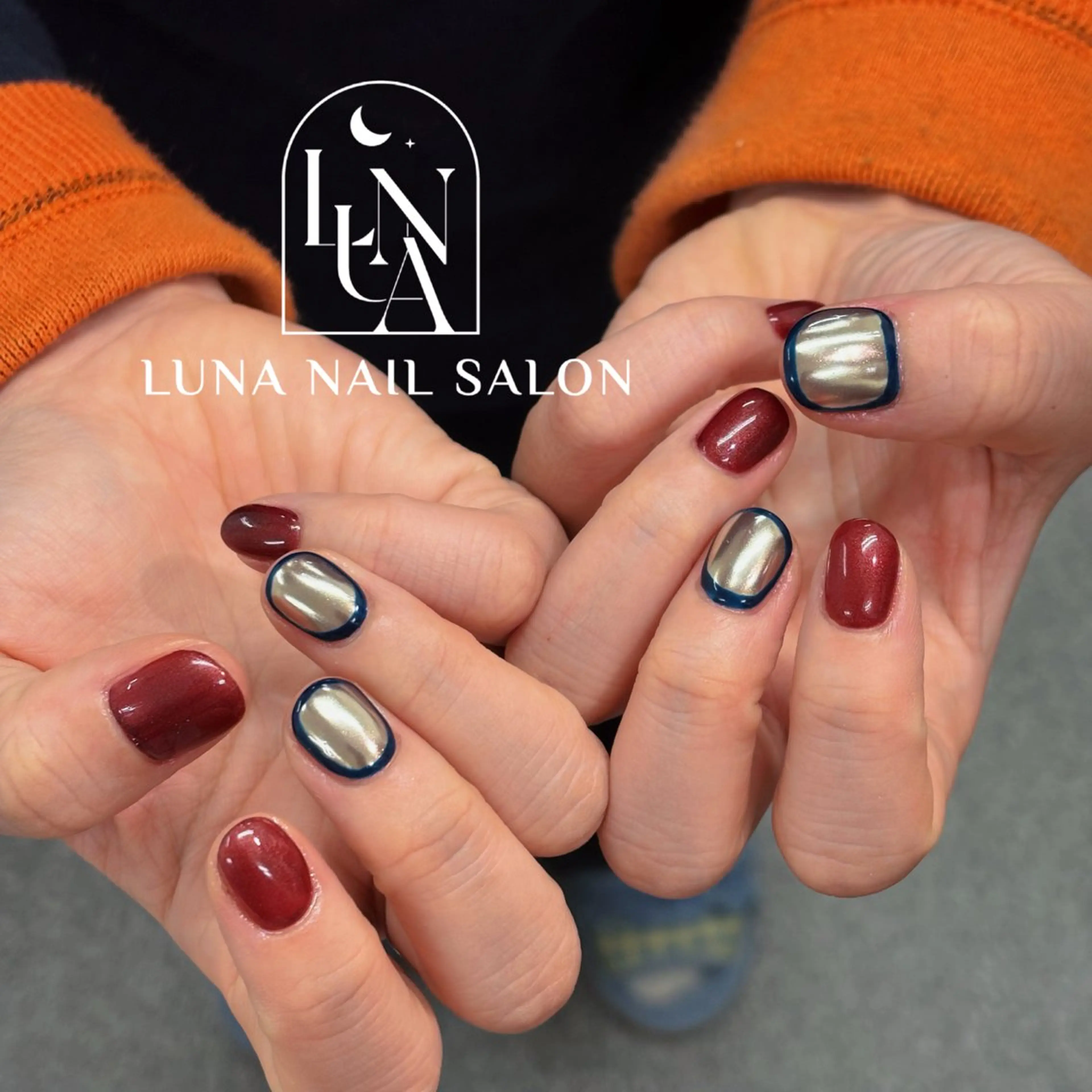 ネイル アートネイル フレンチネイル ジェルネイル ガラスフレンチ 韓国ネイル Kozeni NAIL SALONのネイルデザイン
