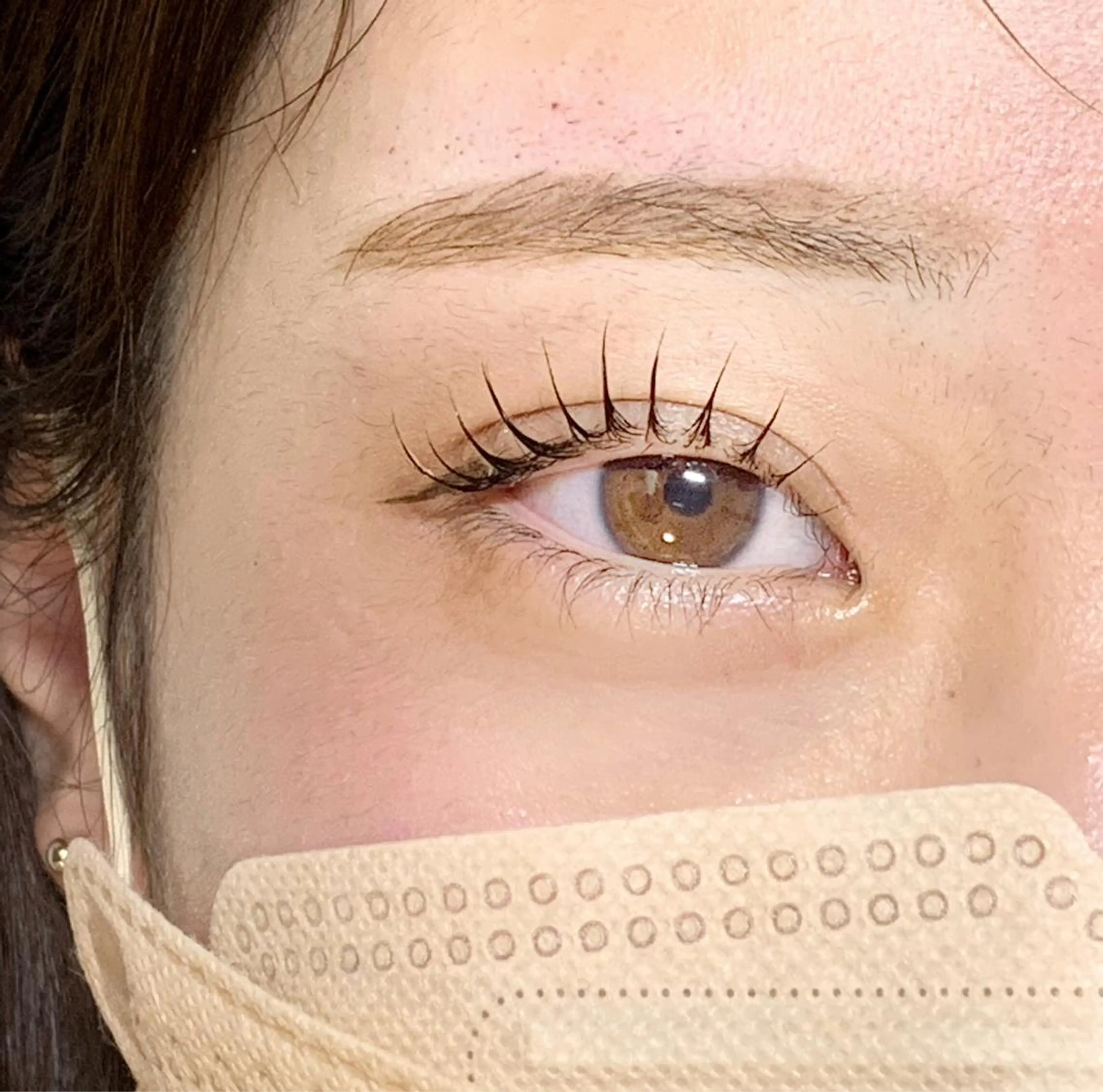 マツエク・マツパ パリジェンヌラッシュリフト 豊田 有香のマツエク・マツパデザイン