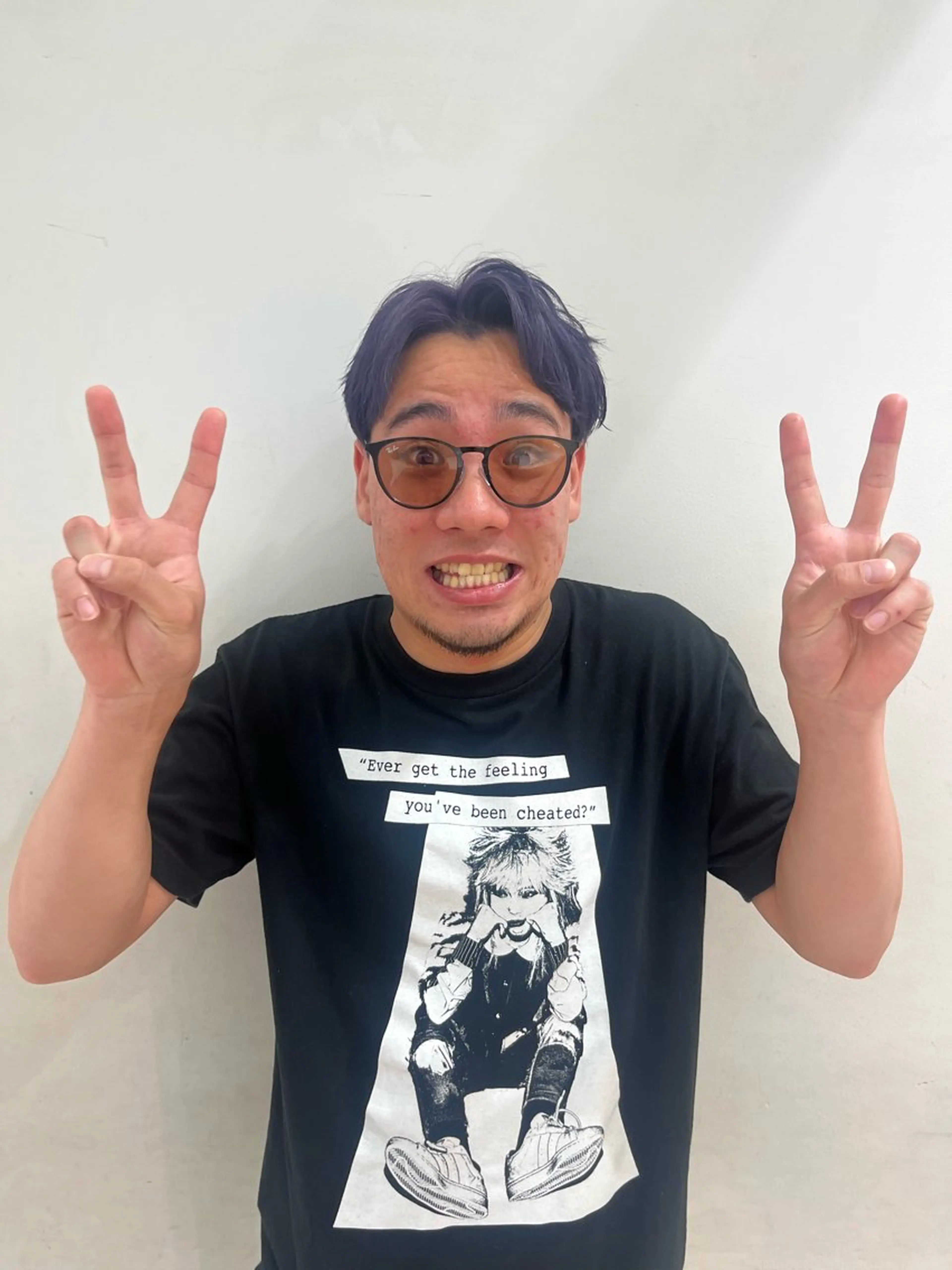 カラー メンズ 荒川 三希のヘアスタイル