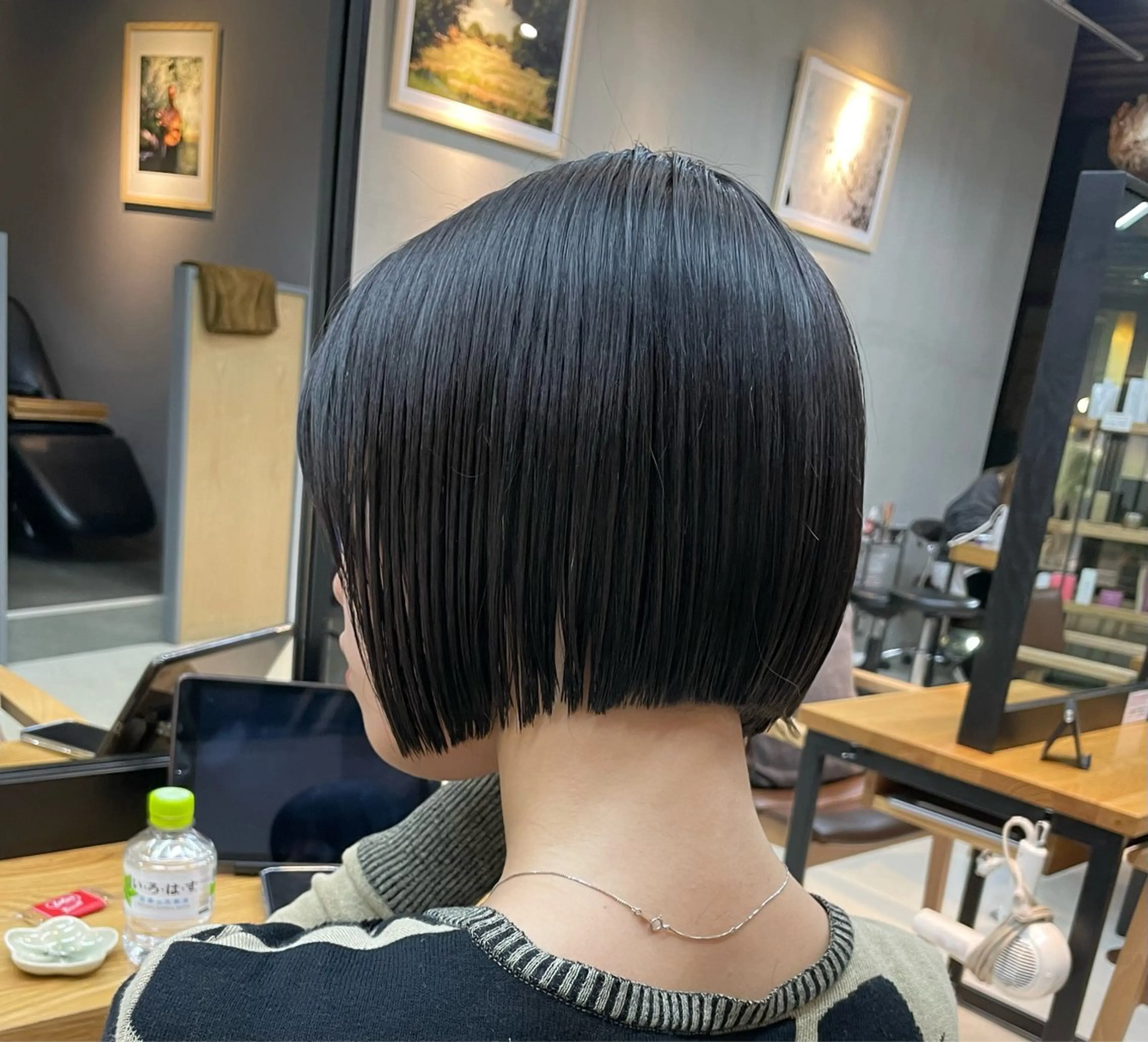 ショート ボブ カット ヘアカラー トリートメント ボブ/ショート /パーマ/shinのヘアスタイル