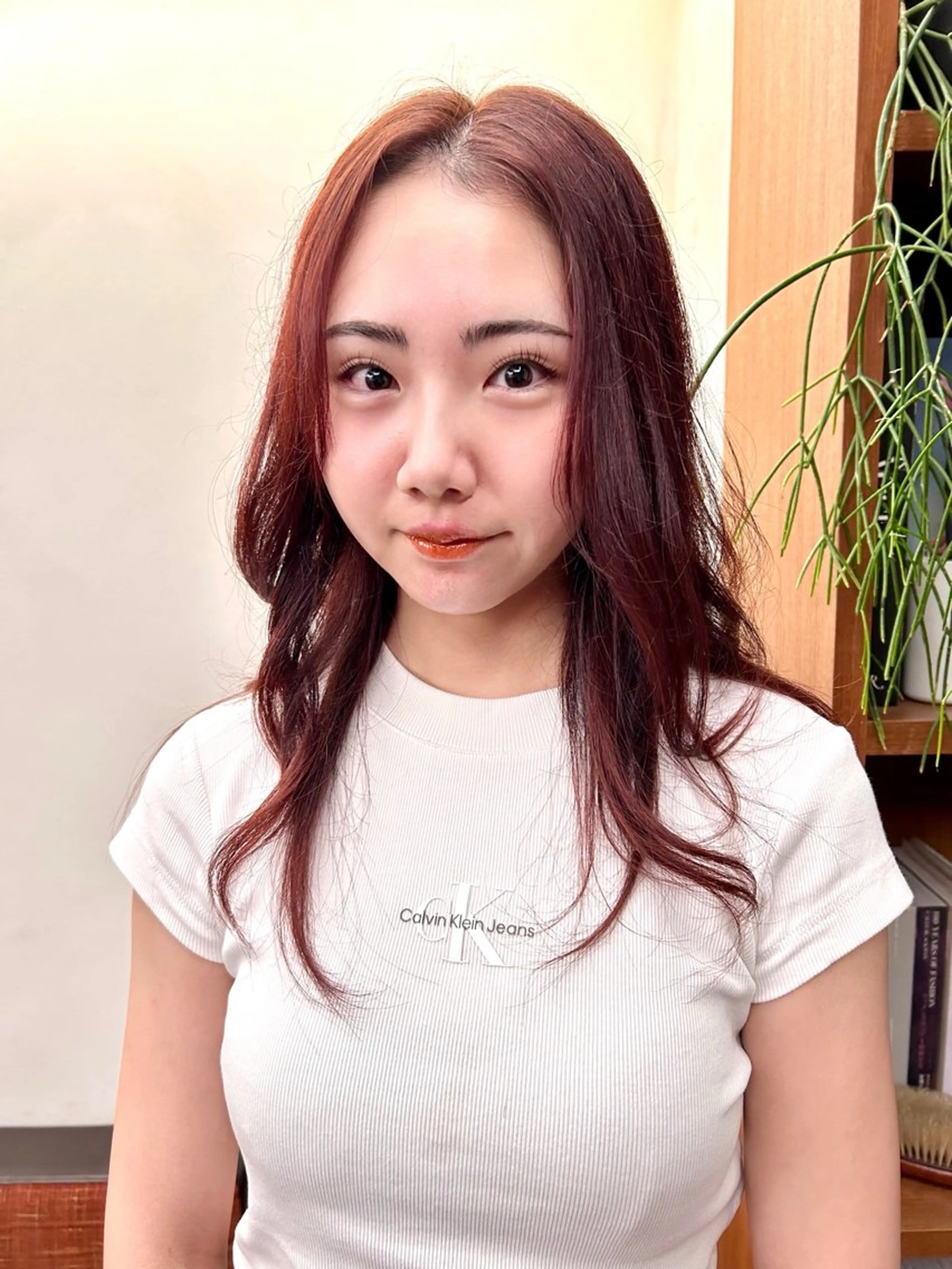 ロング カラー ヘアカラー トリートメント 💎透明感カラー💎 bAteAu あまねのヘアスタイル