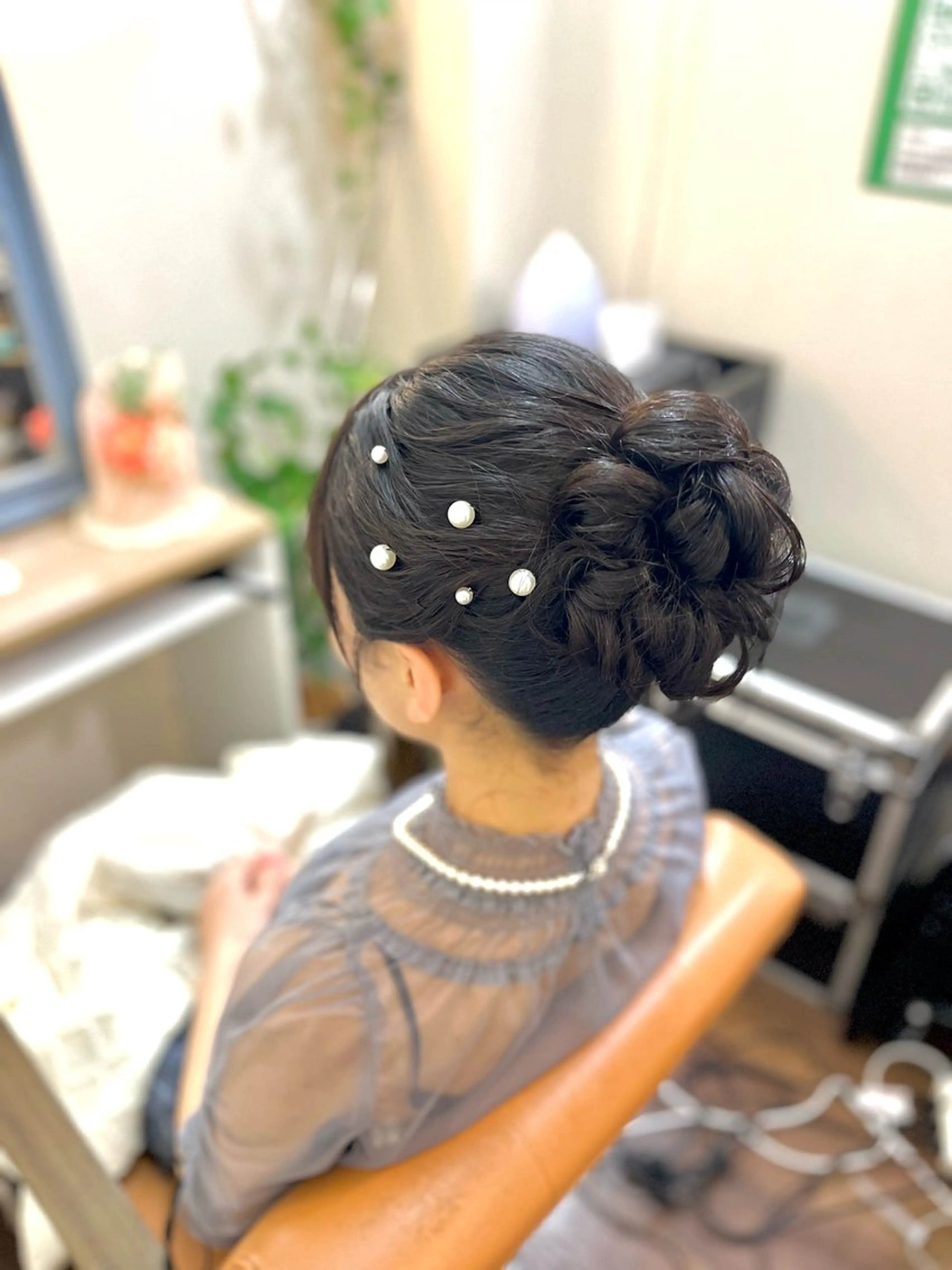 ヘアアレンジ 似合わせヘアメイク 💐オダギリチアキのヘアスタイル