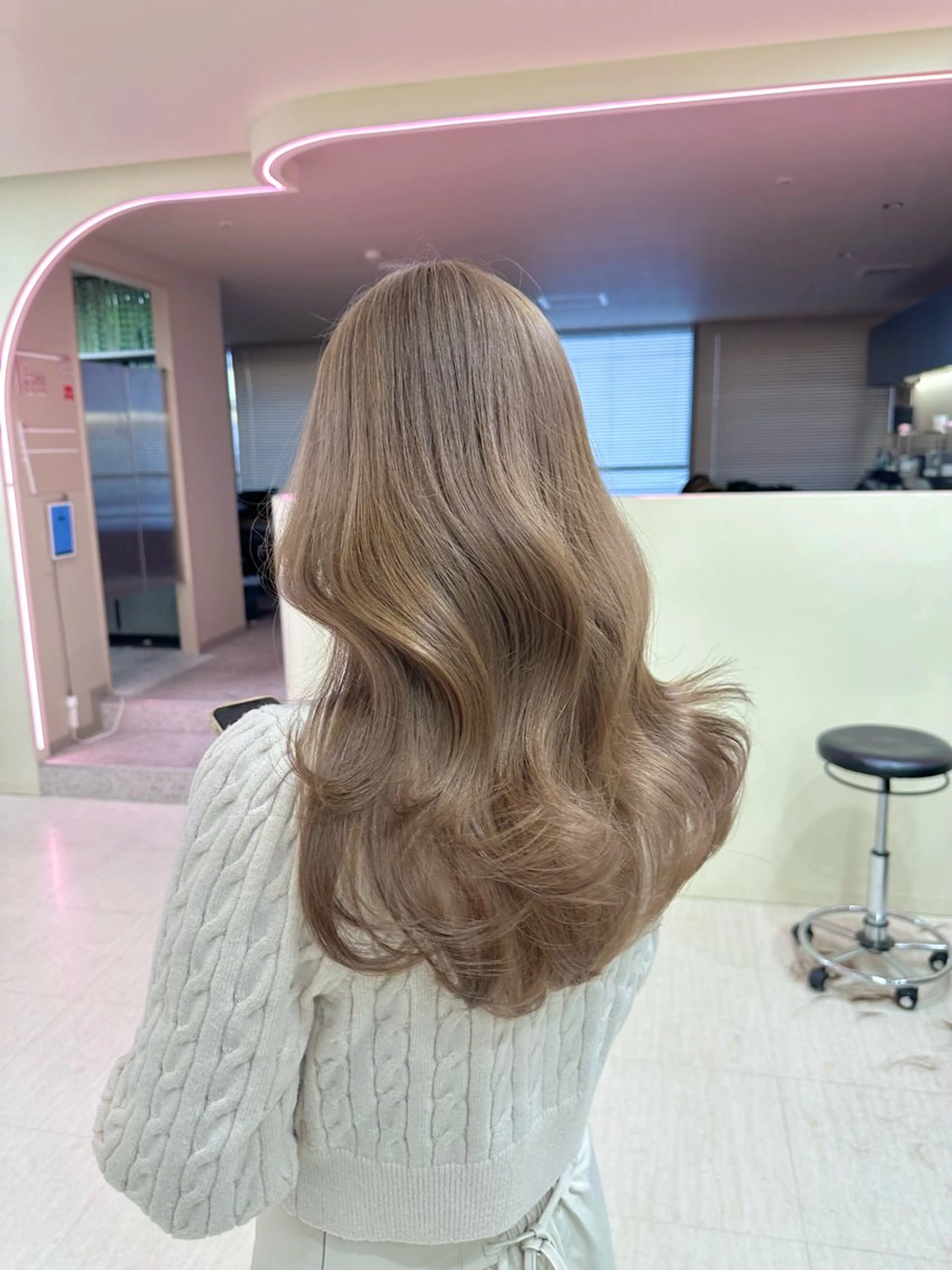 ロング カラー ヘアアレンジ 🎀 yuuka🎀のヘアスタイル