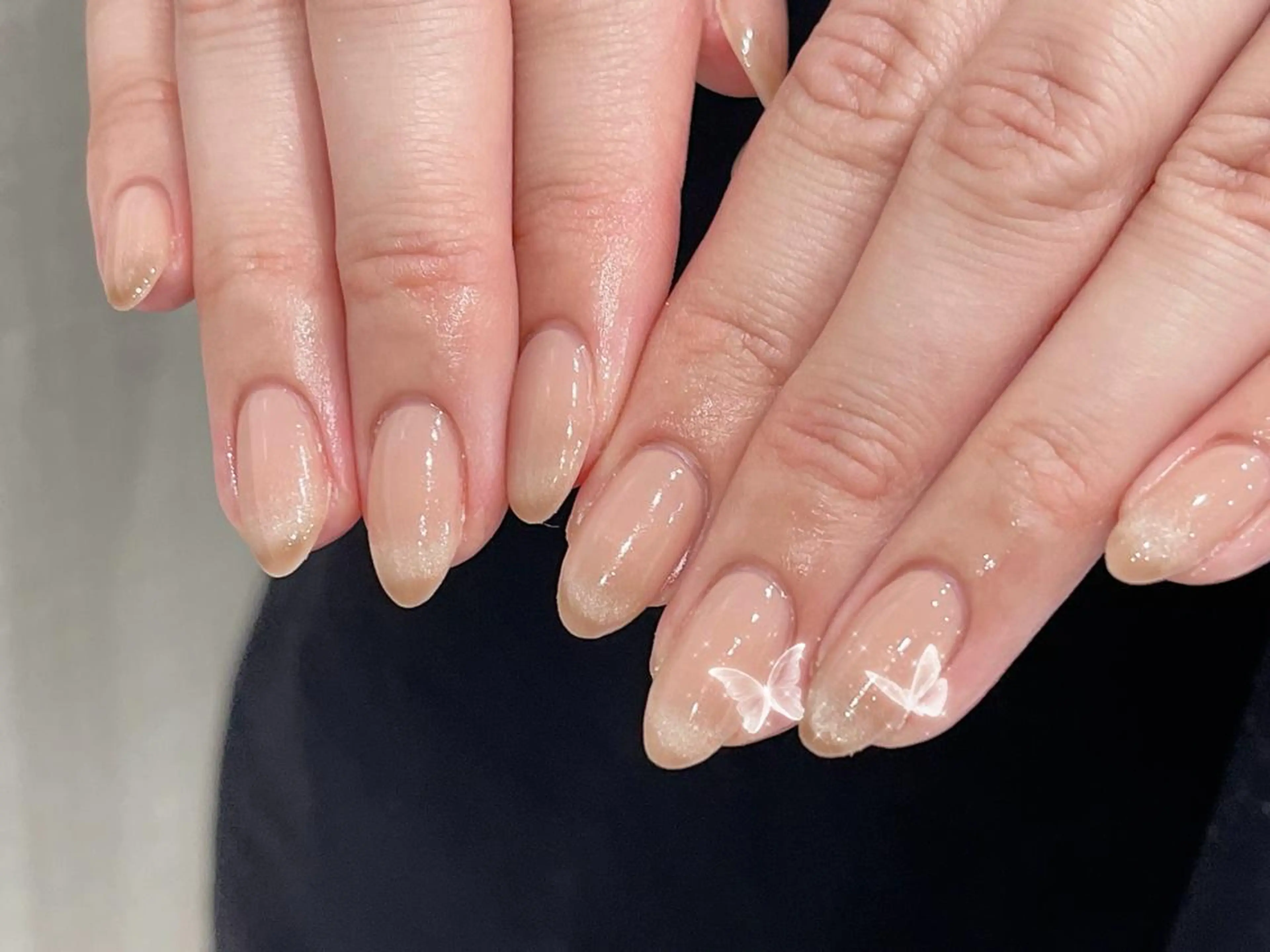 ネイル 持ち込み 🦋y y Nail 🤍のネイルデザイン